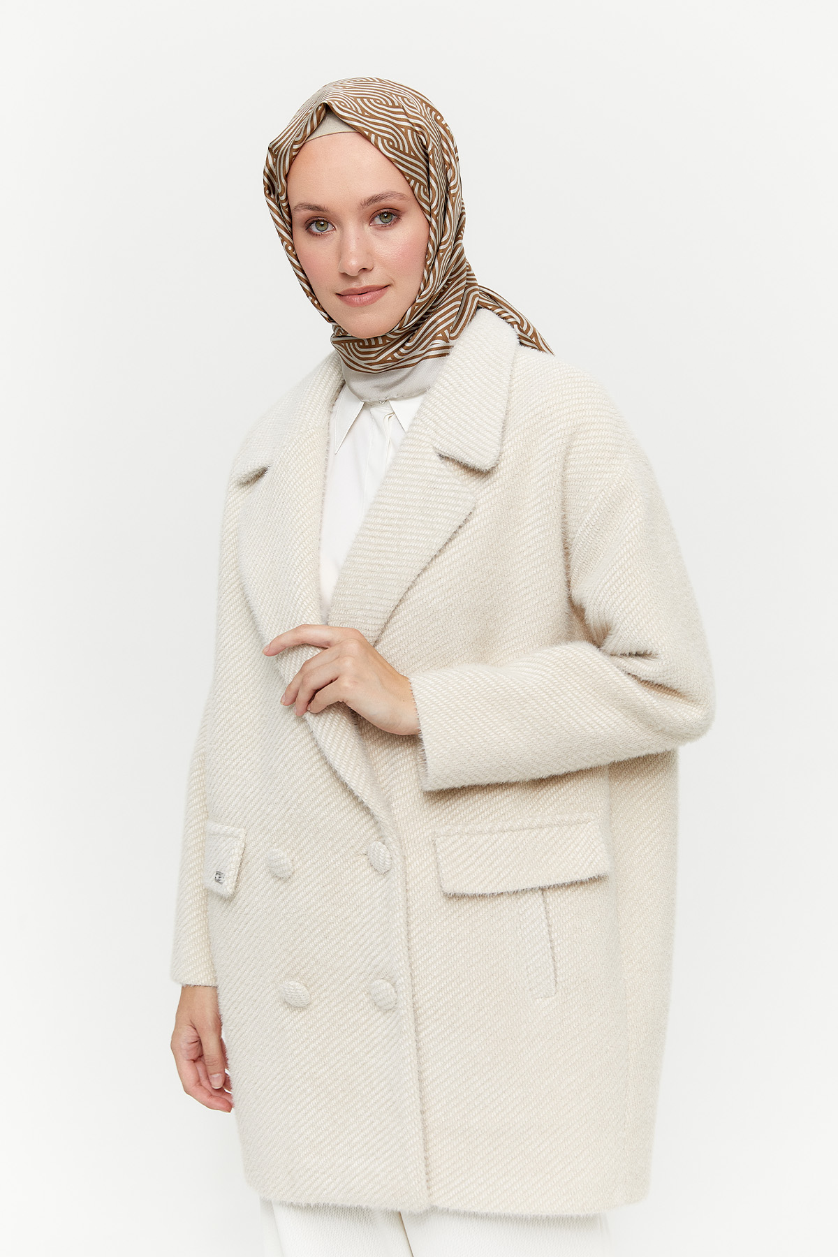 Kısa Oversize Kaban