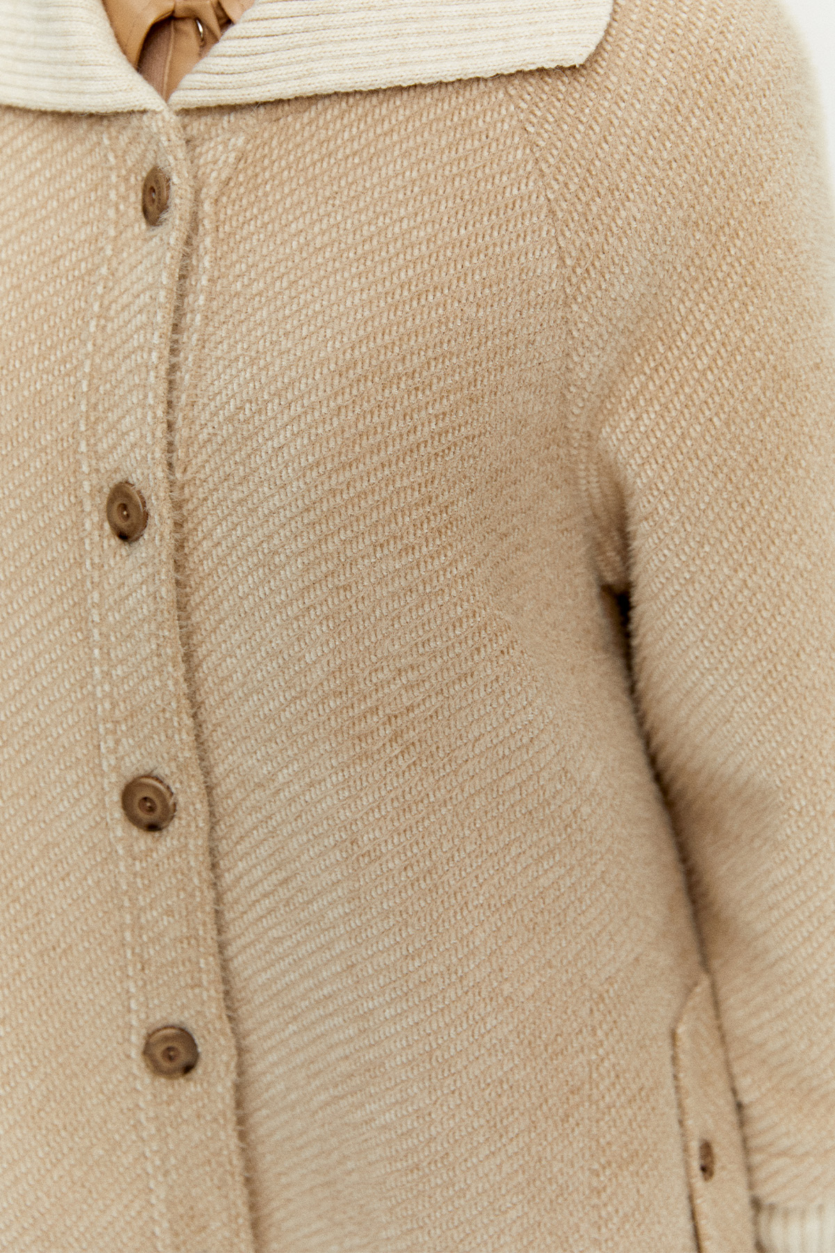 Ribanalı Denizci Yaka Cepli Kaban