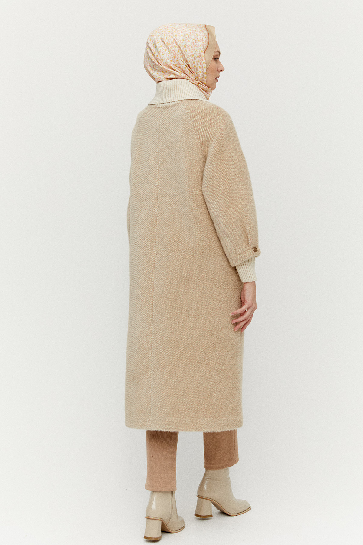 Ribanalı Denizci Yaka Cepli Kaban