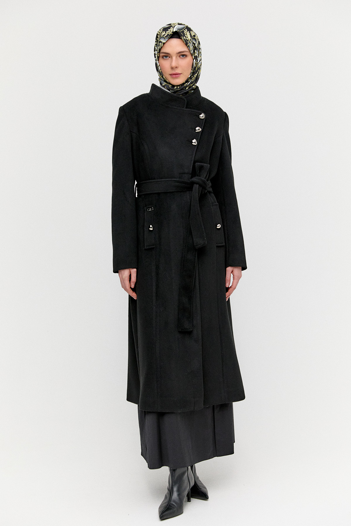 Hakim Yaka Kaşe Kaban, Tesettür Giyim