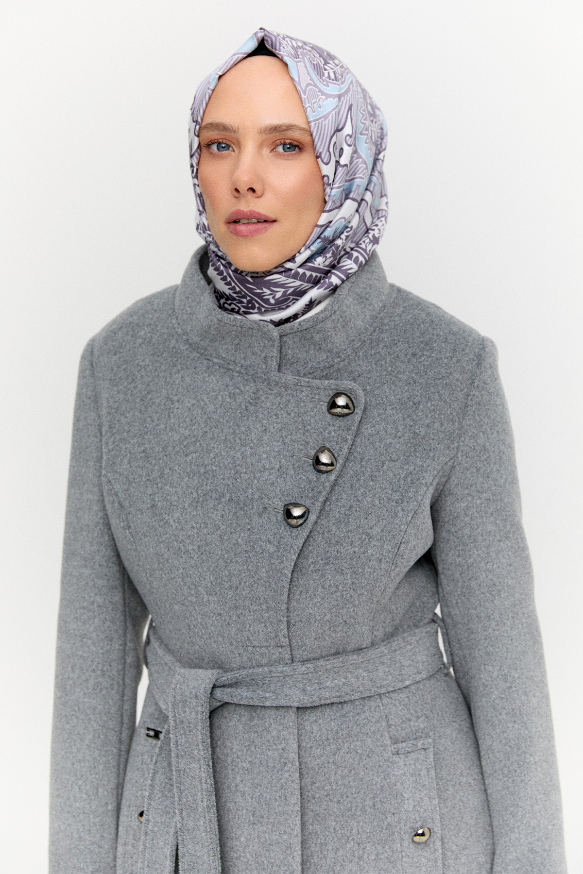 Hakim Yaka Kaşe Kaban, Tesettür Giyim