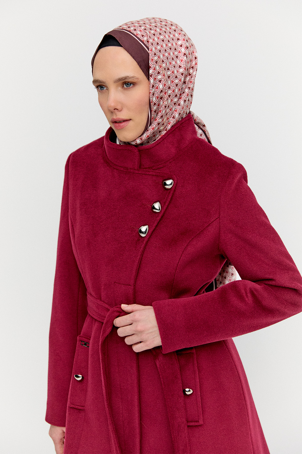 Hakim Yaka Kaşe Kaban, Tesettür Giyim