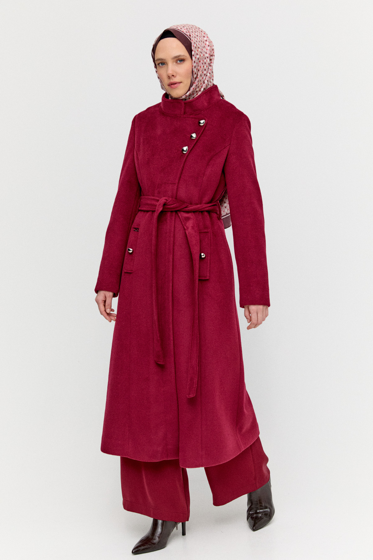 Hakim Yaka Kaşe Kaban, Tesettür Giyim