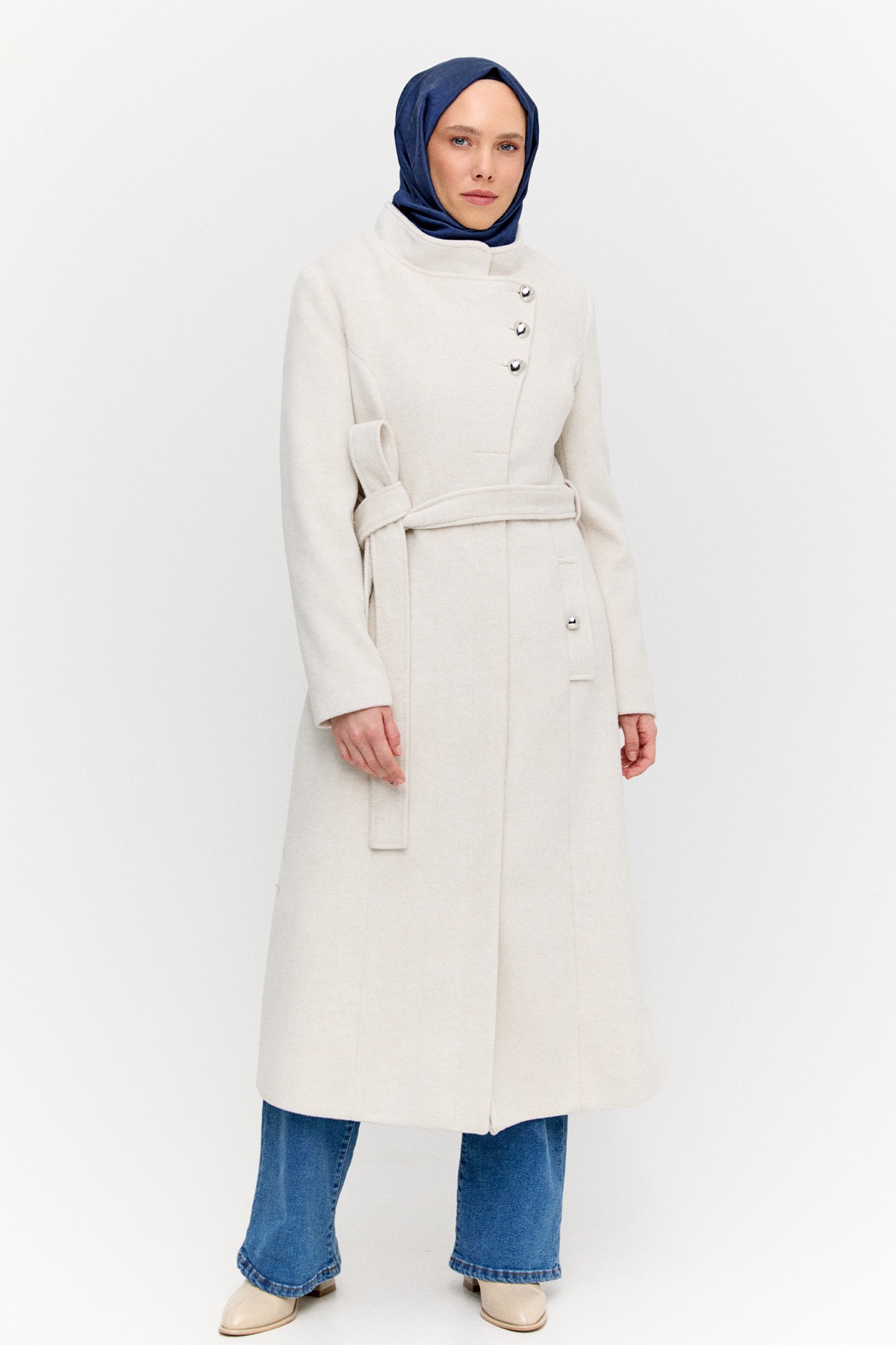 Hakim Yaka Kaşe Kaban, Tesettür Giyim