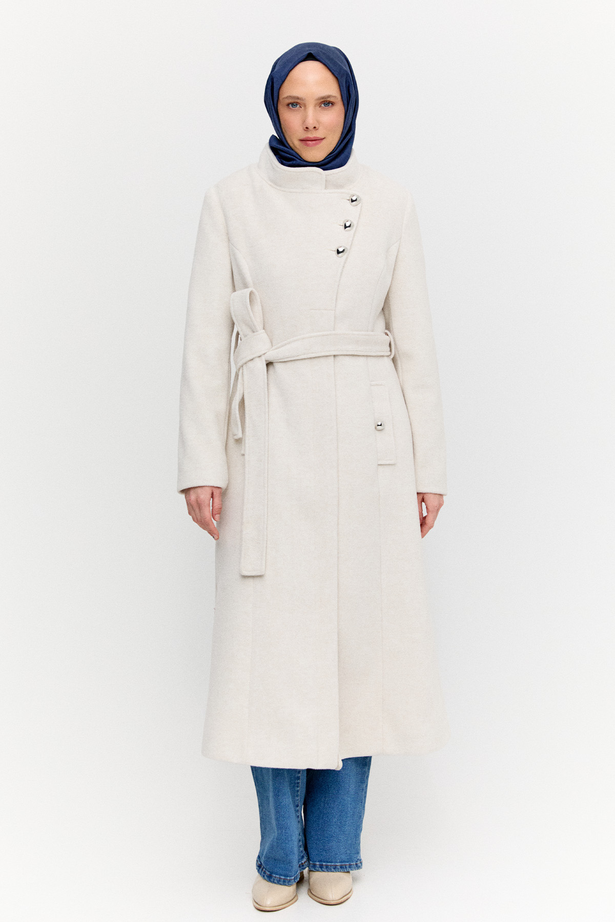 Hakim Yaka Kaşe Kaban, Tesettür Giyim