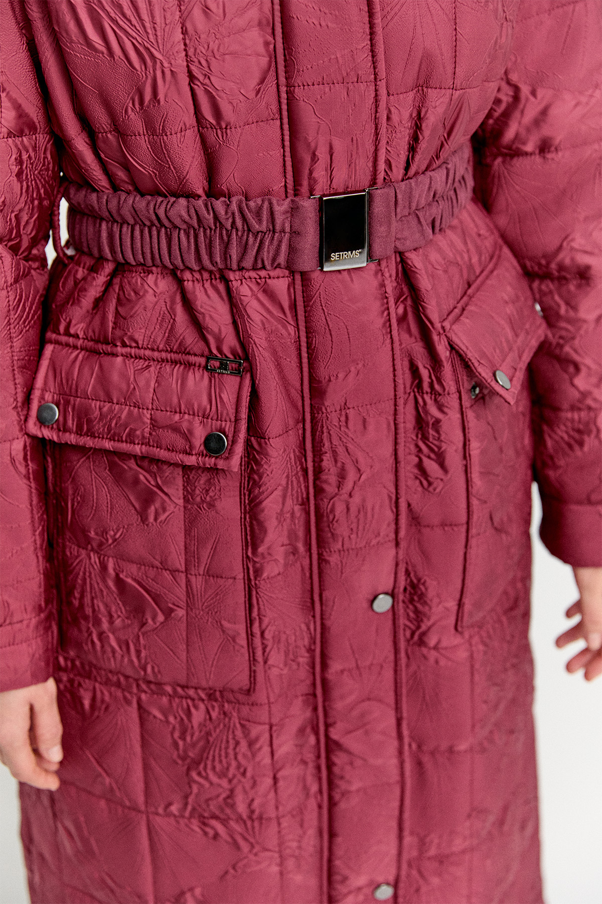 Seyyar Kapüşonlu Şişme Kaban, Tesettür Giyim