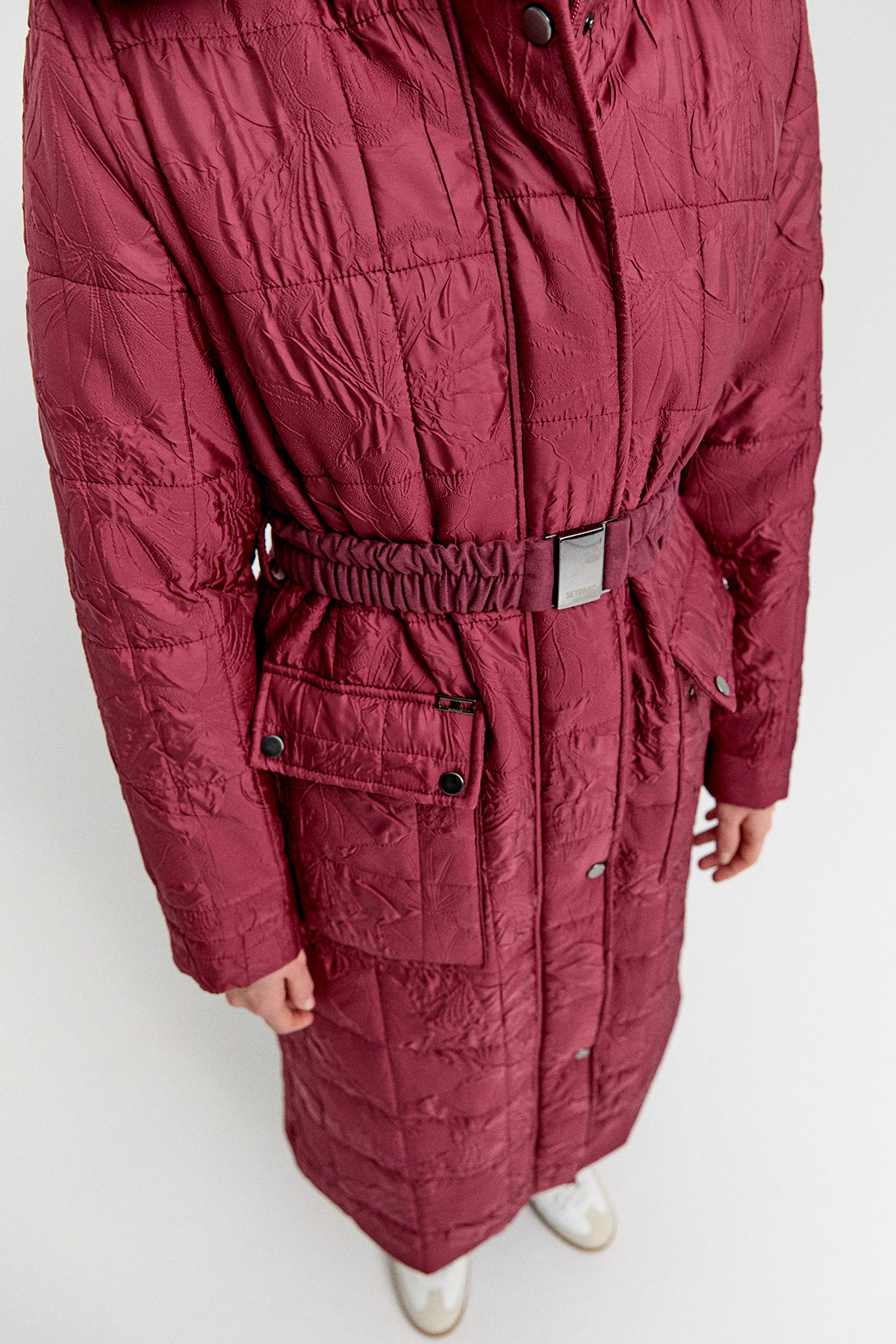 Seyyar Kapüşonlu Şişme Kaban, Tesettür Giyim