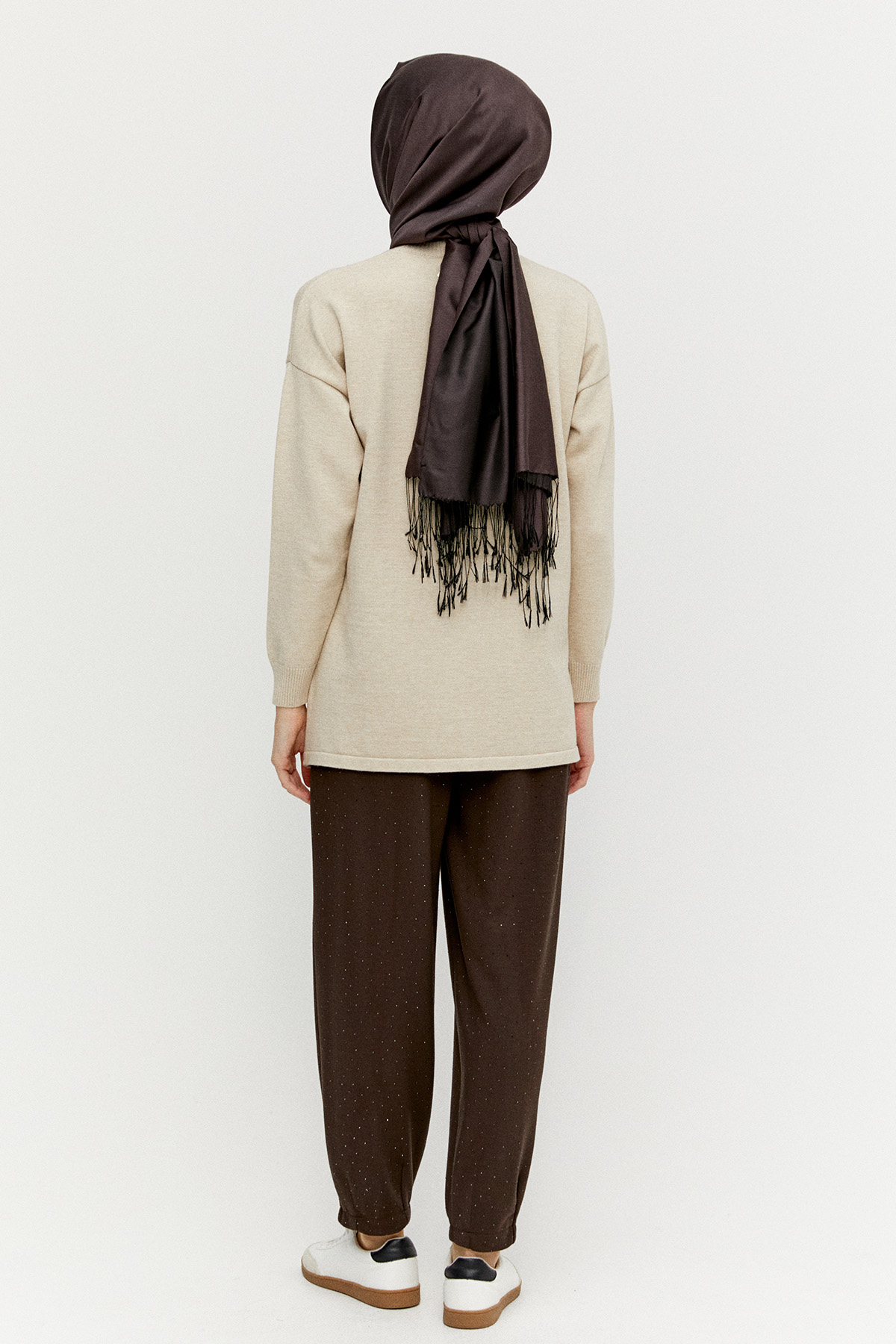 Işıltılı Spor Şık Pantolon