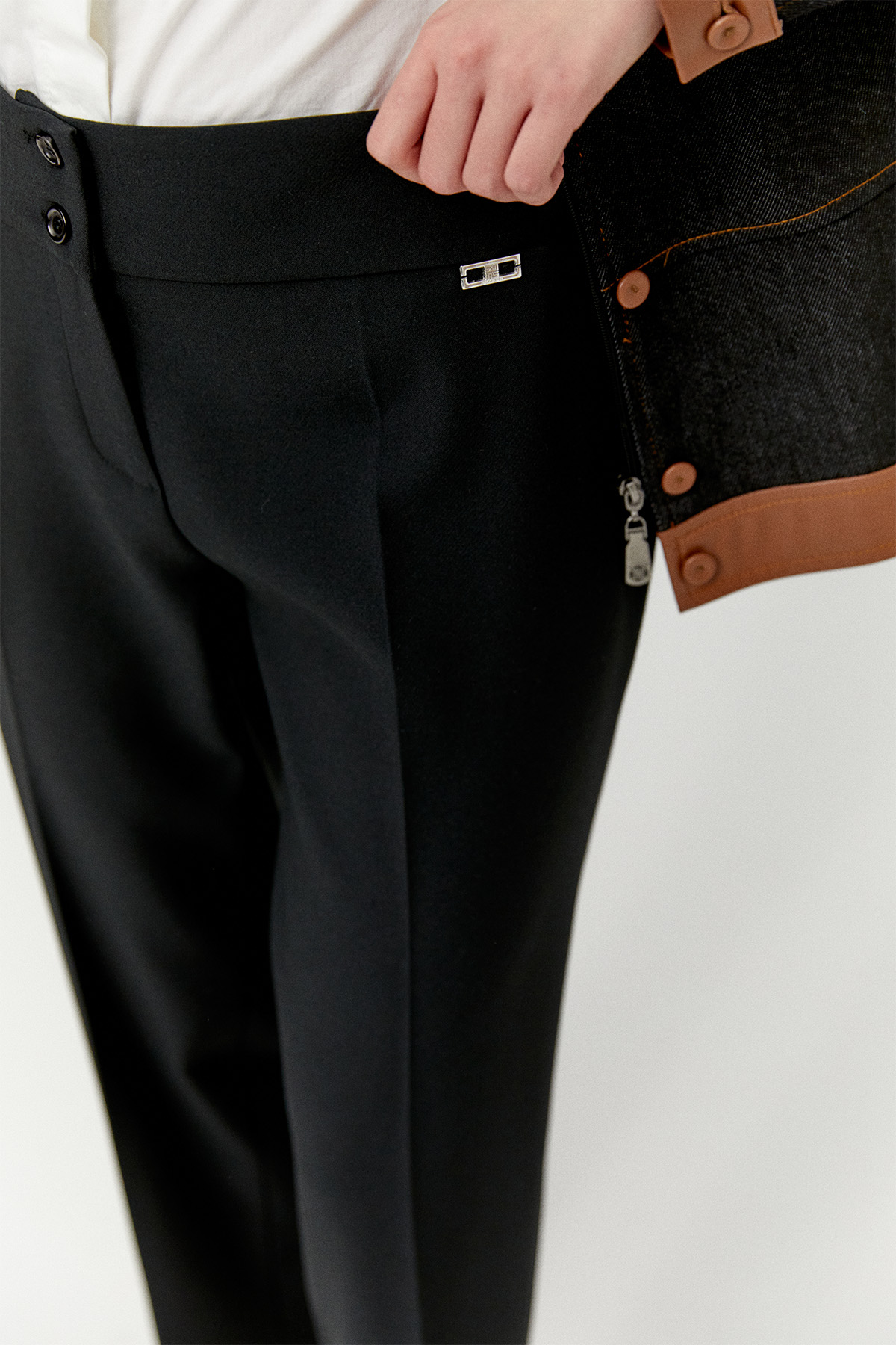 Likralı Havuç Kesim Büyük Beden Pantolon