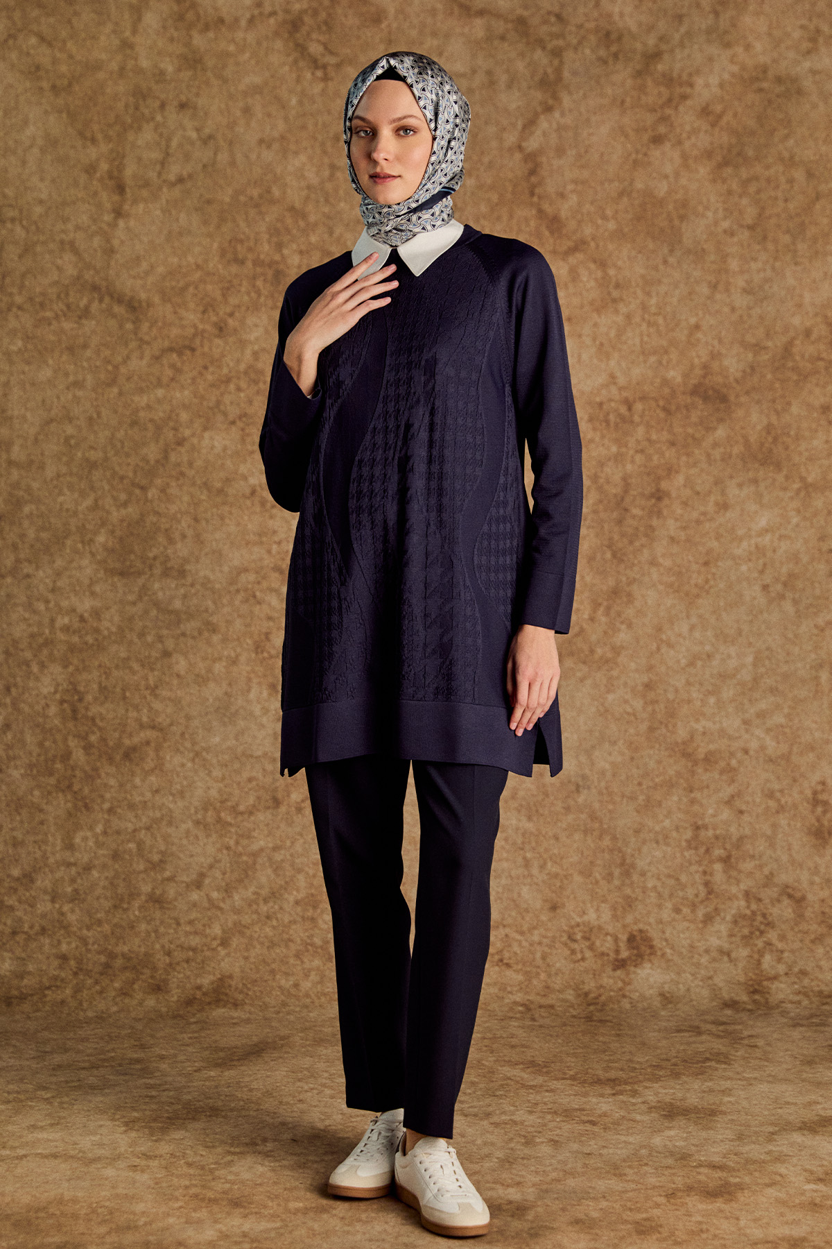 Likralı Havuç Kesim Büyük Beden Pantolon