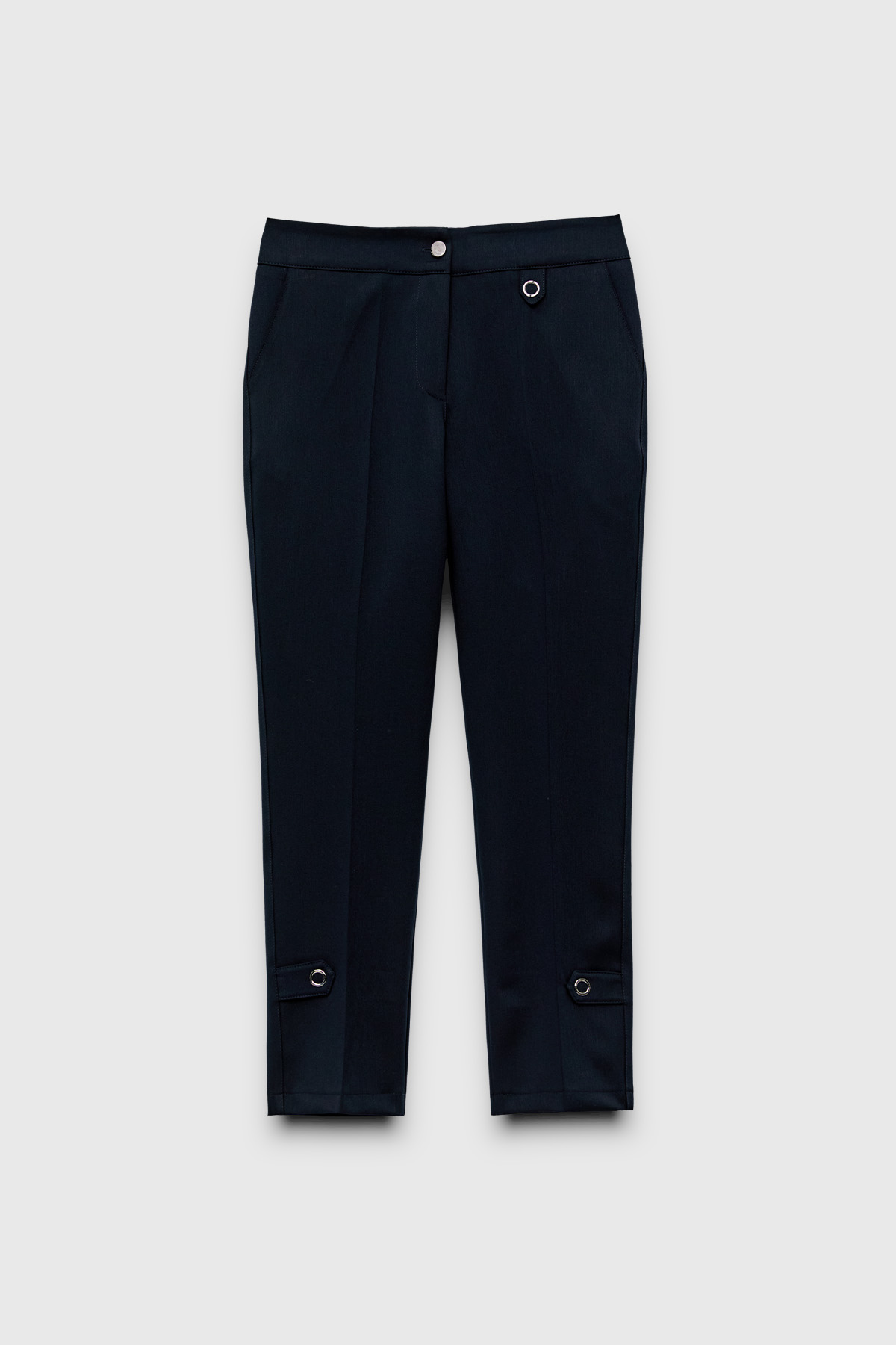 Kuşgözü Detaylı Dar Paça Pantolon, Tesettür Giyim