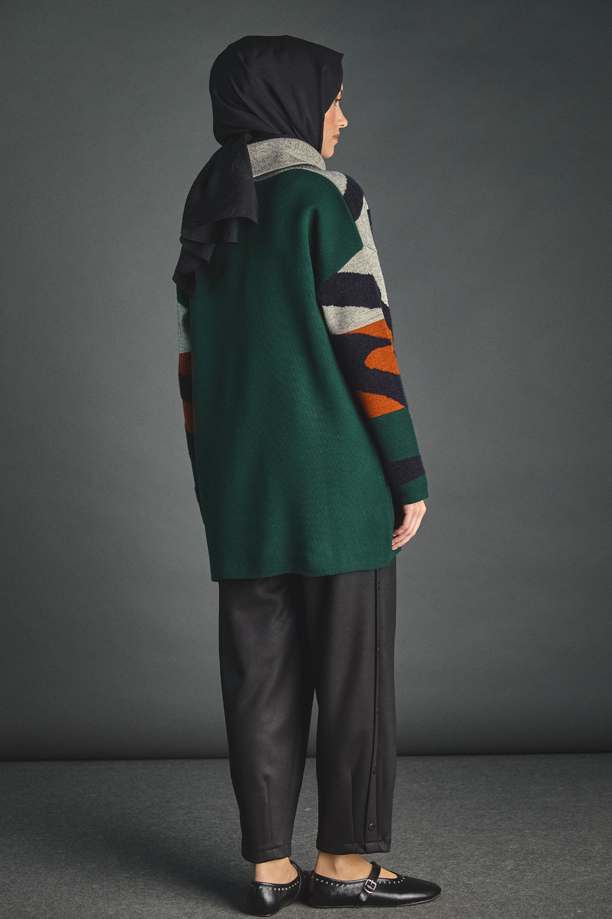 Rahat Form Süet Dokulu Pantolon