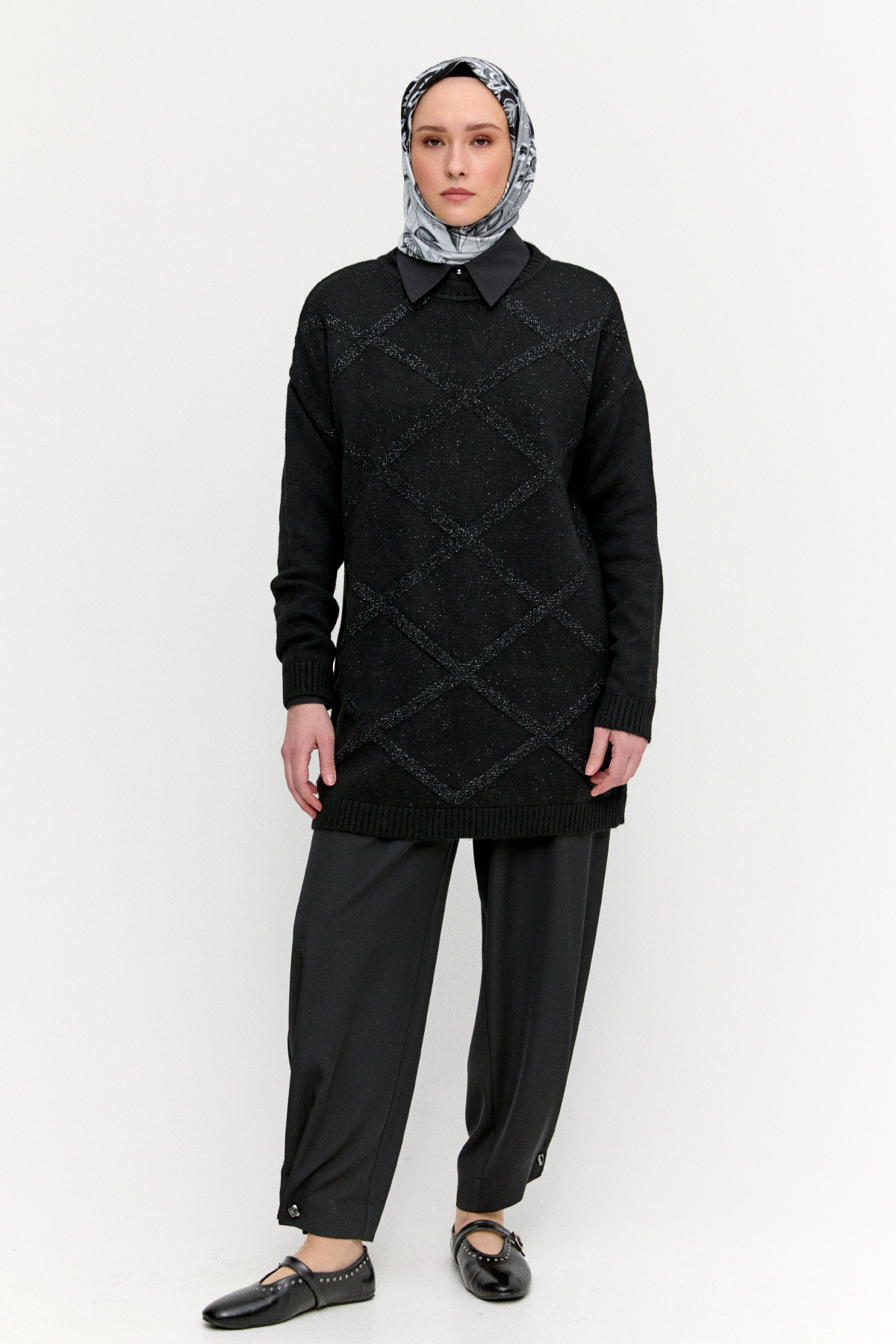 Krep Şalvar Pantolon, Tesettür Giyim