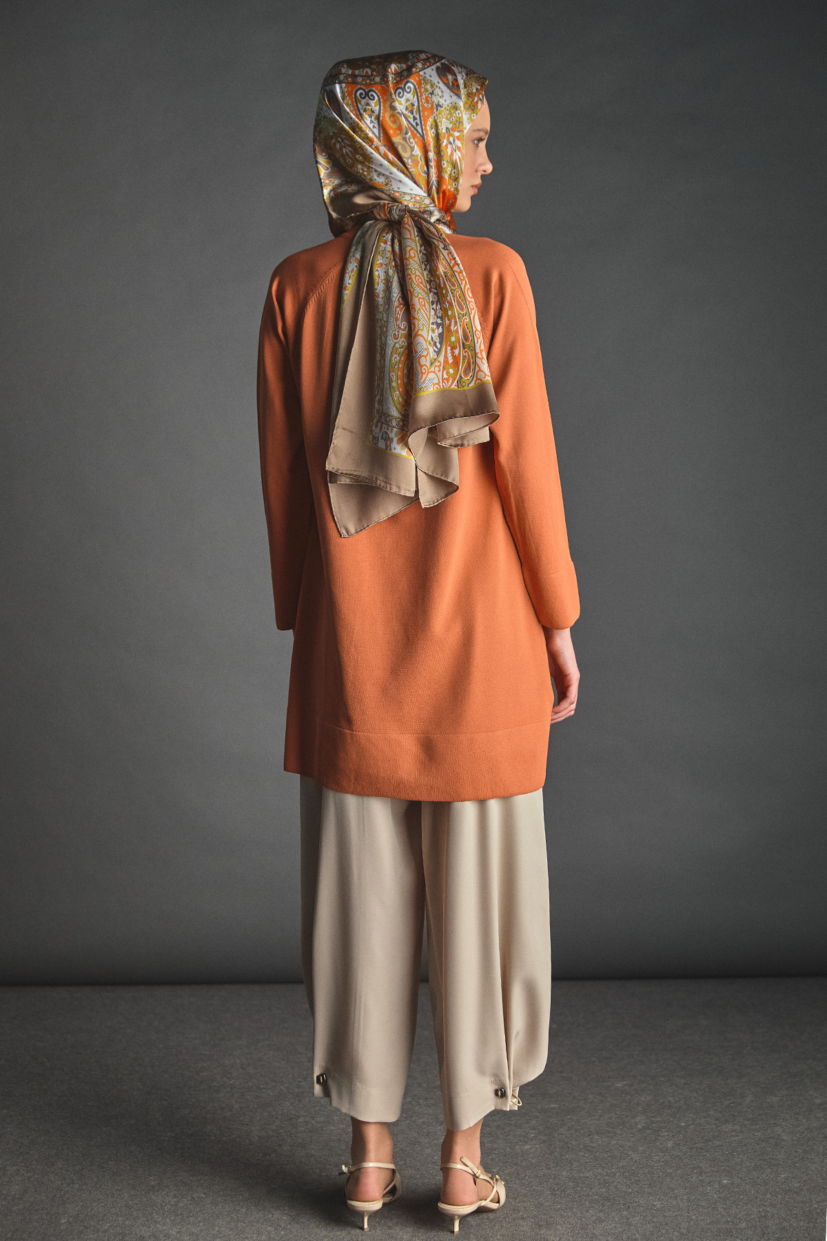 Krep Şalvar Pantolon