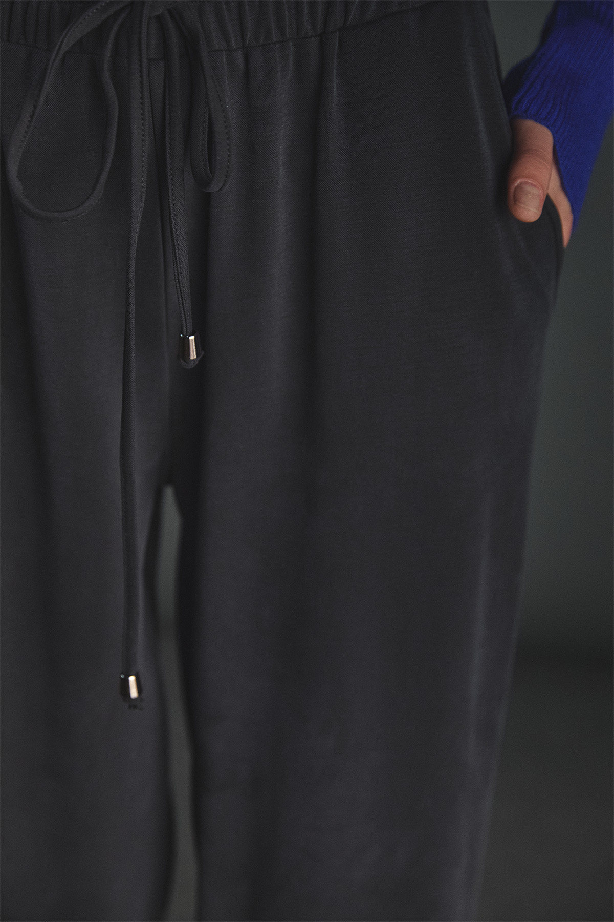 Süs Düğmeli Spor Pantolon