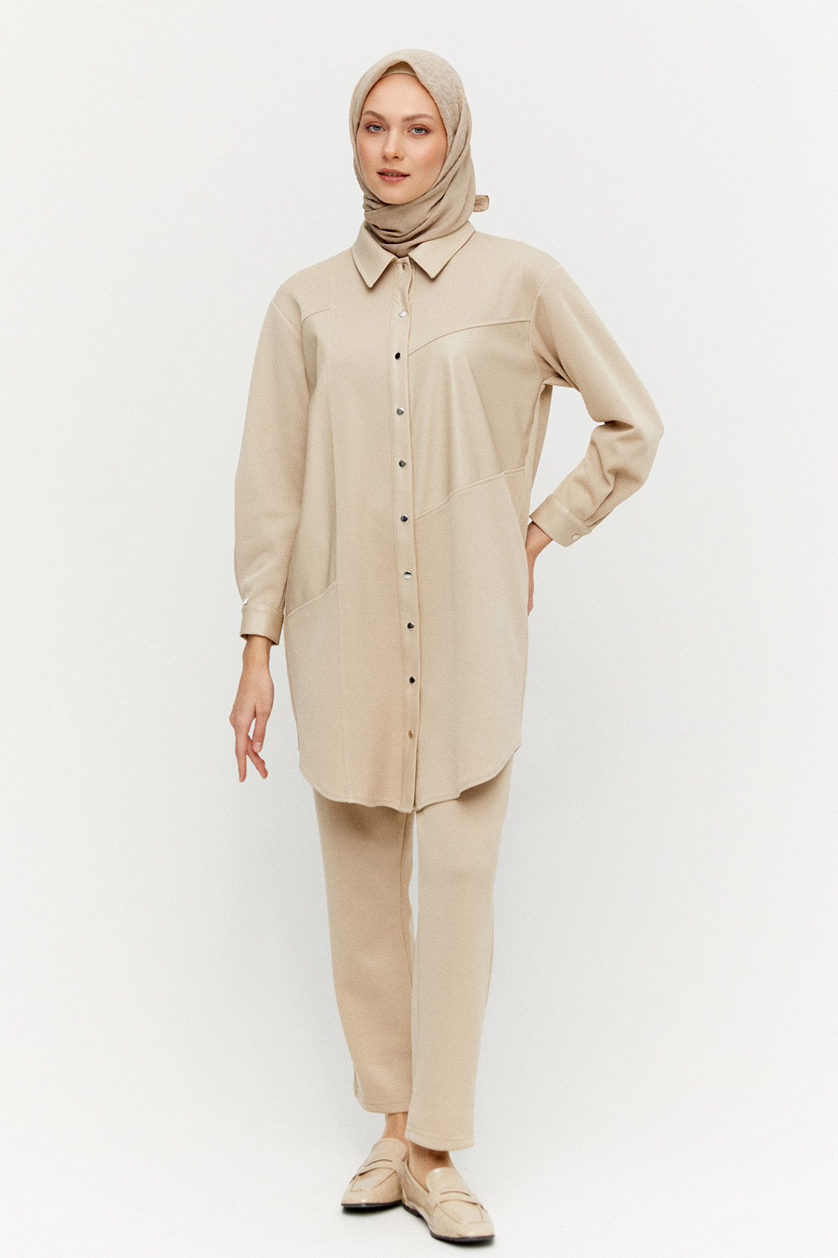 Rahat Kesim Örme Pantolon