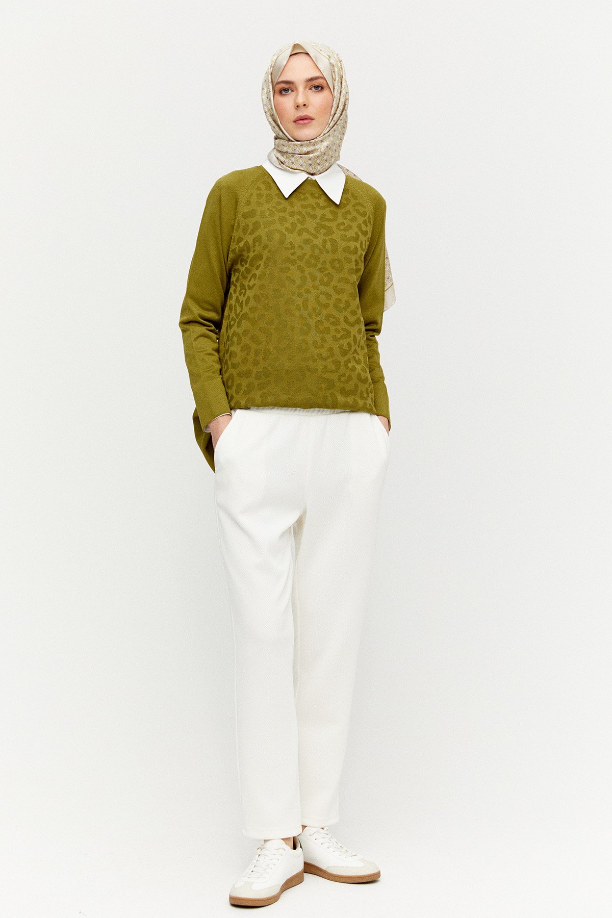 Rahat Kesim Örme Pantolon