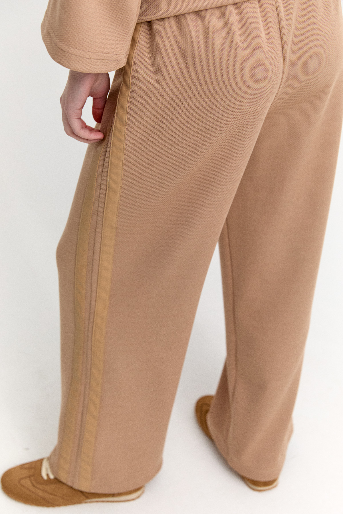 Şerit Detaylı Örme Pantolon, Tesettür Giyim