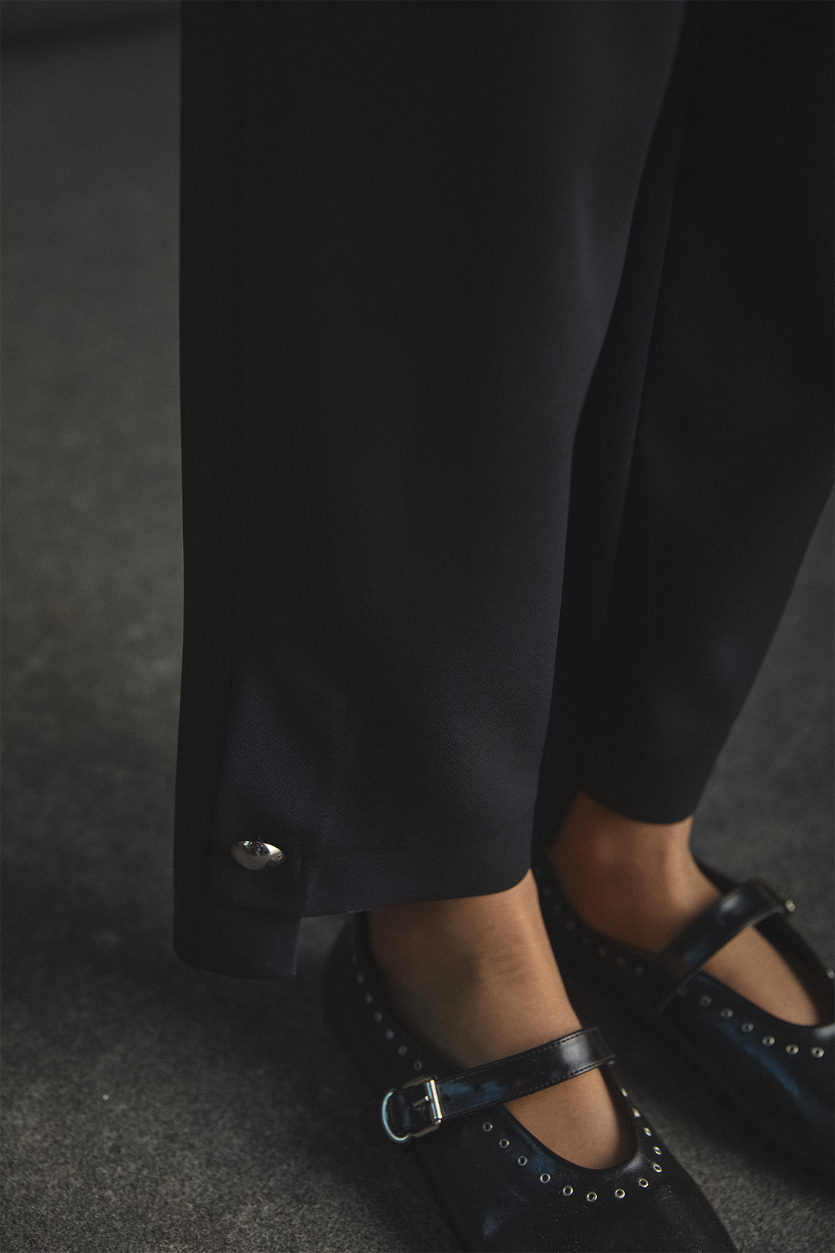 Düğme Detaylı Havuç Pantolon