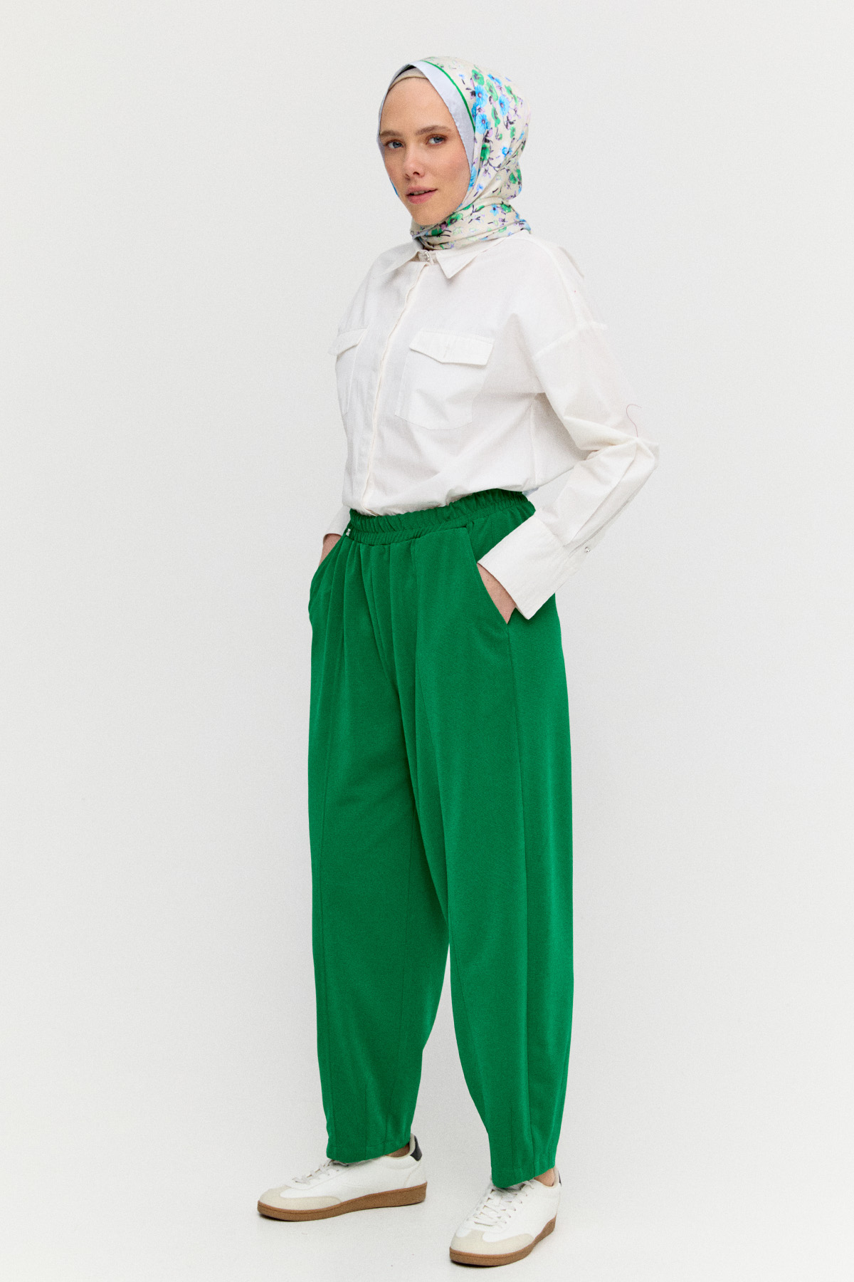 Rahat Form Pensli Pantolon, Tesettür Giyim