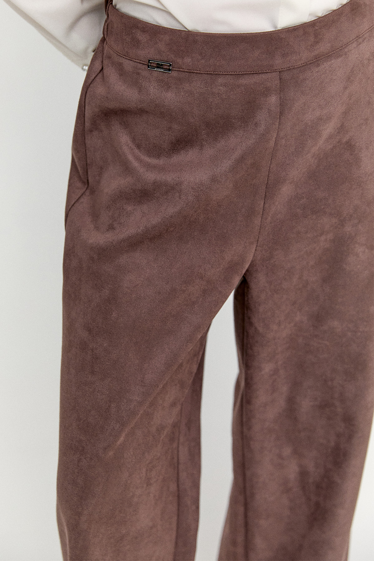 Süet Boru Paça Pantolon, Tesettür Giyim