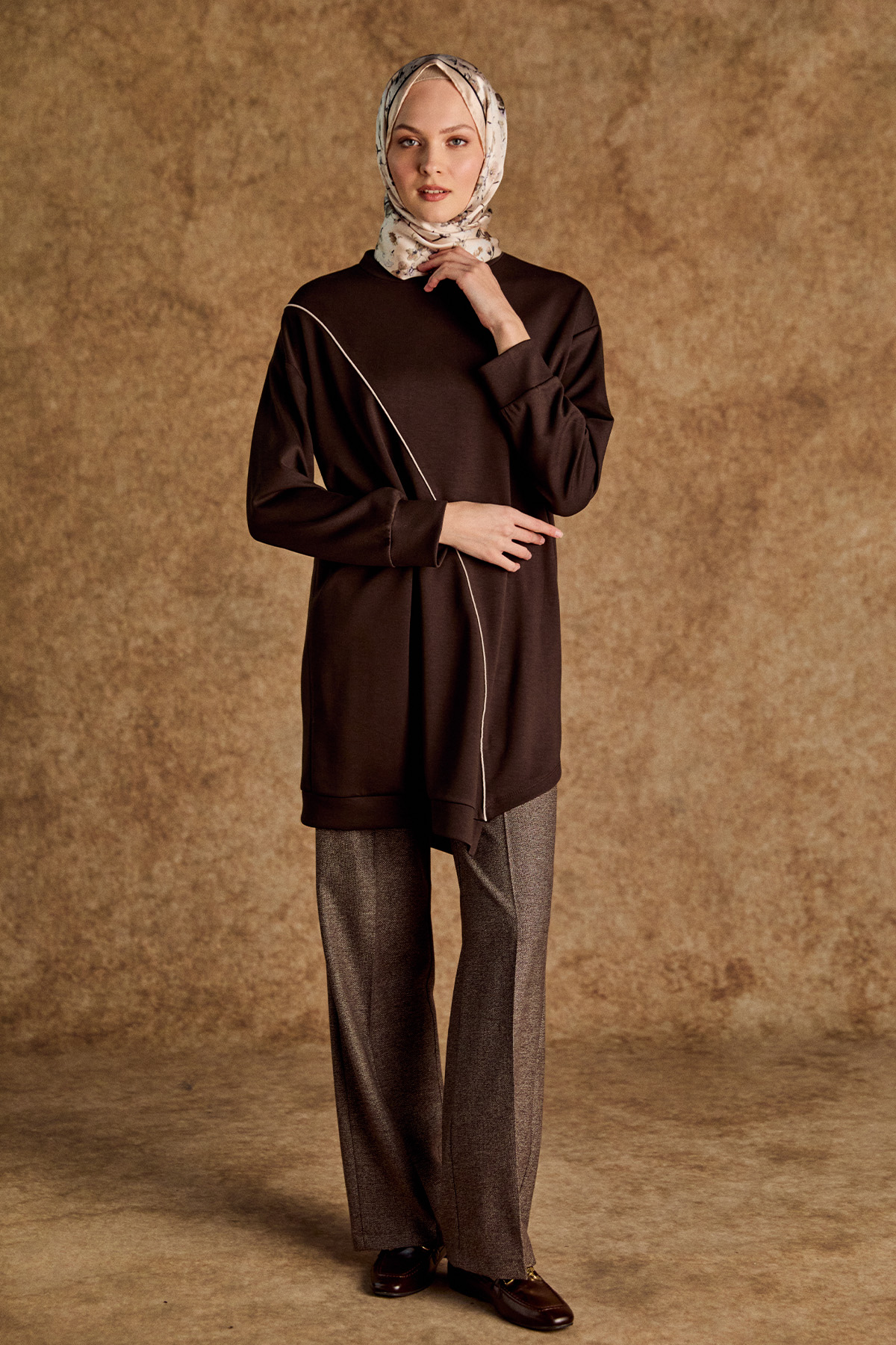 Beli Lastikli Boru Paça Pantolon