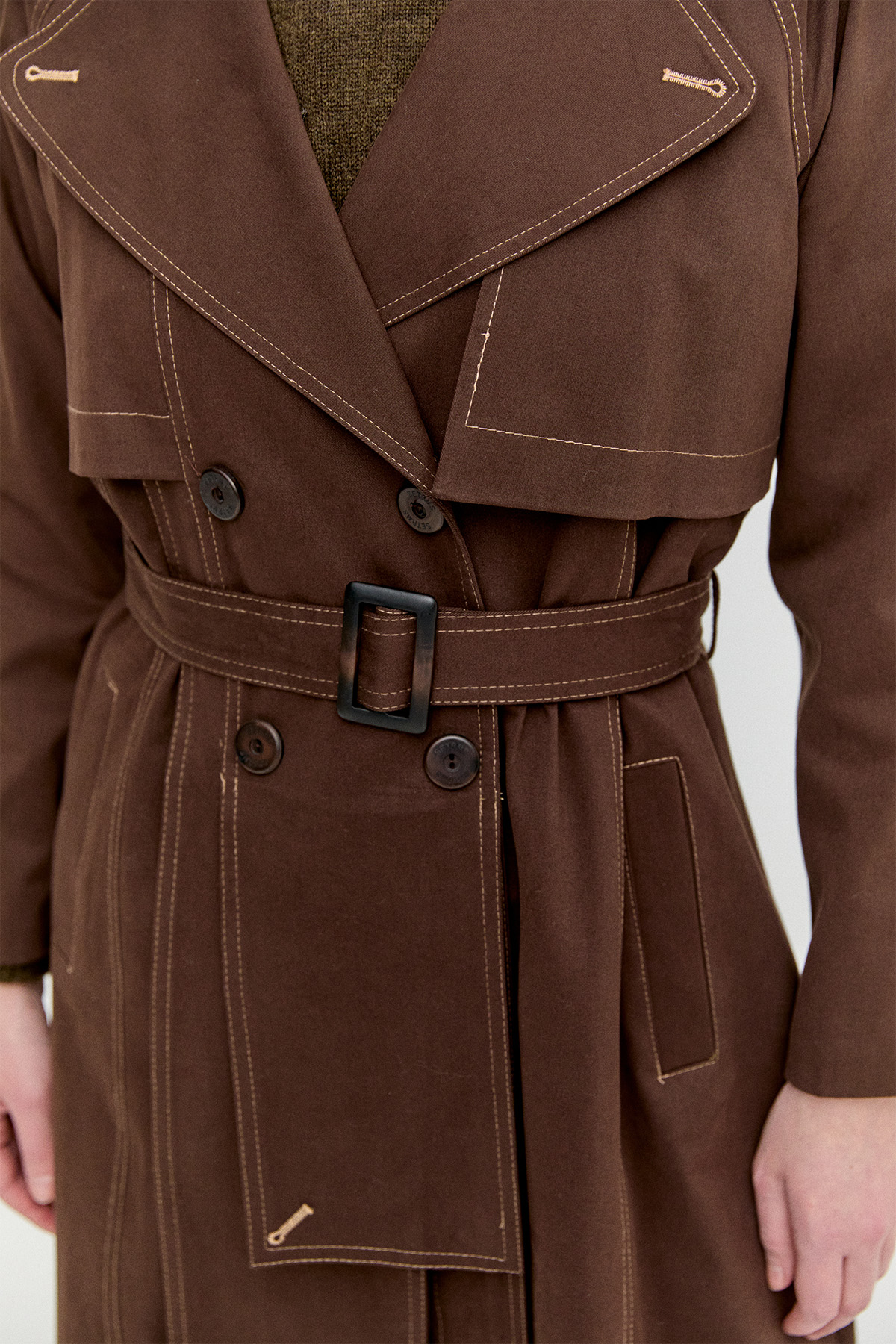 Katmanlı Pamuk Pardesü, Tesettür Giyim