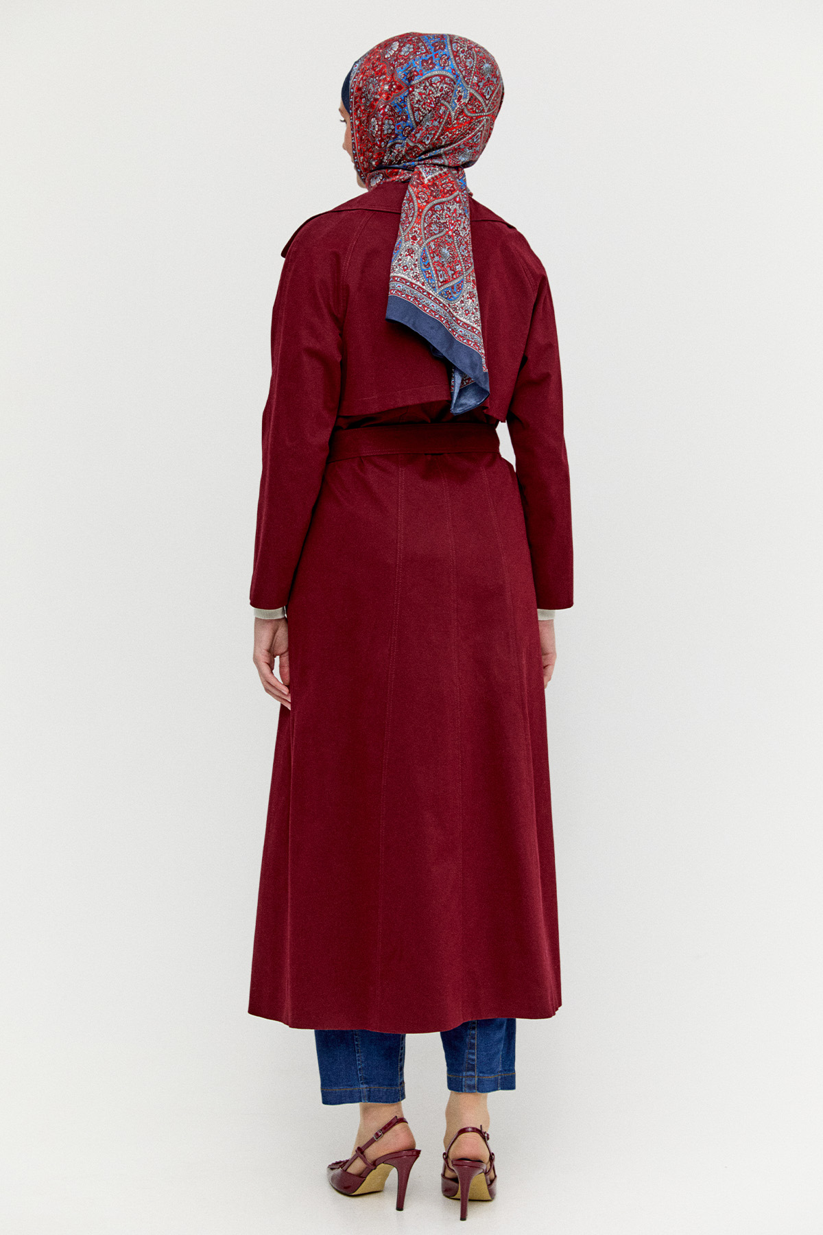 Katmanlı Pamuk Pardesü, Tesettür Giyim