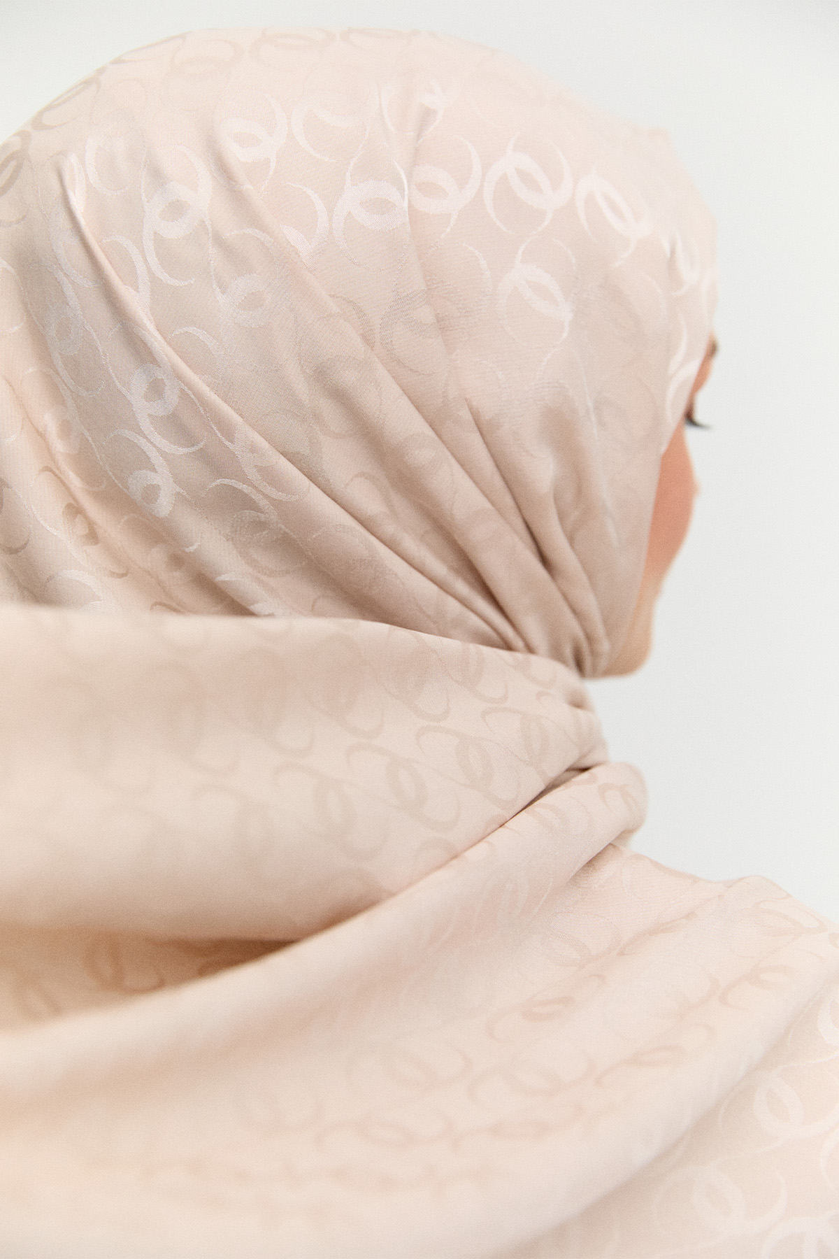 Çerçeveli Desenli Viskon Şal, Tesettür Giyim