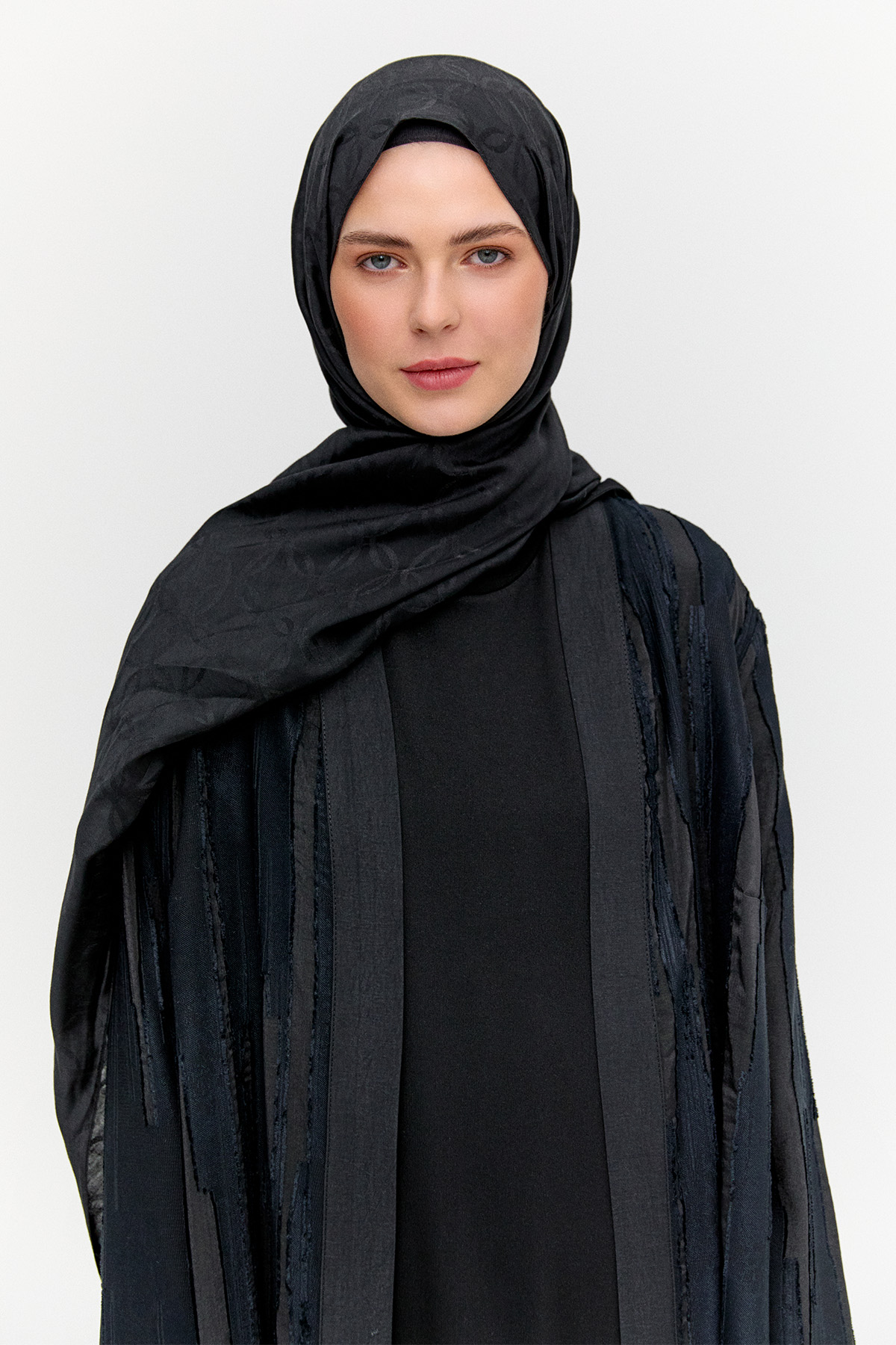 Oval Desenli Yün Modal Şal, Tesettür Giyim