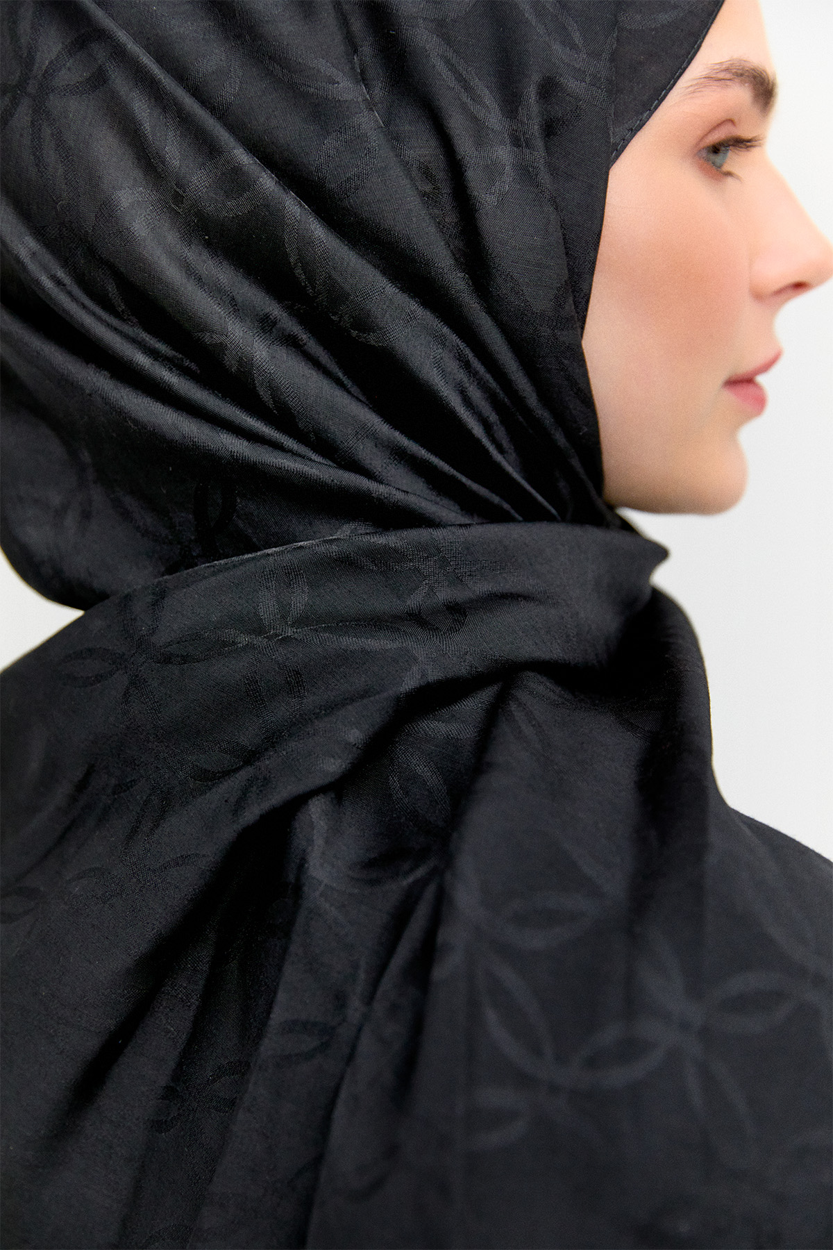 Oval Desenli Yün Modal Şal, Tesettür Giyim