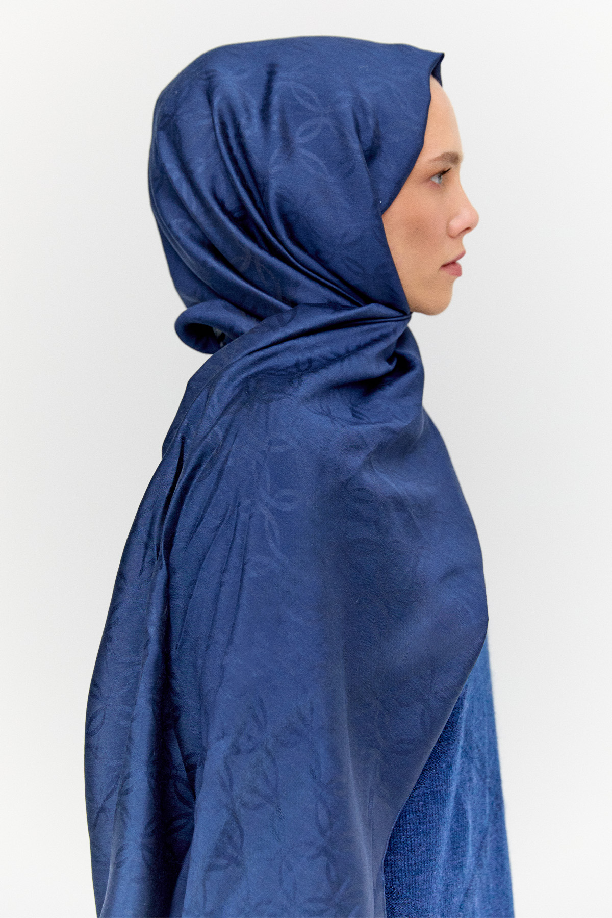 Oval Desenli Yün Modal Şal, Tesettür Giyim