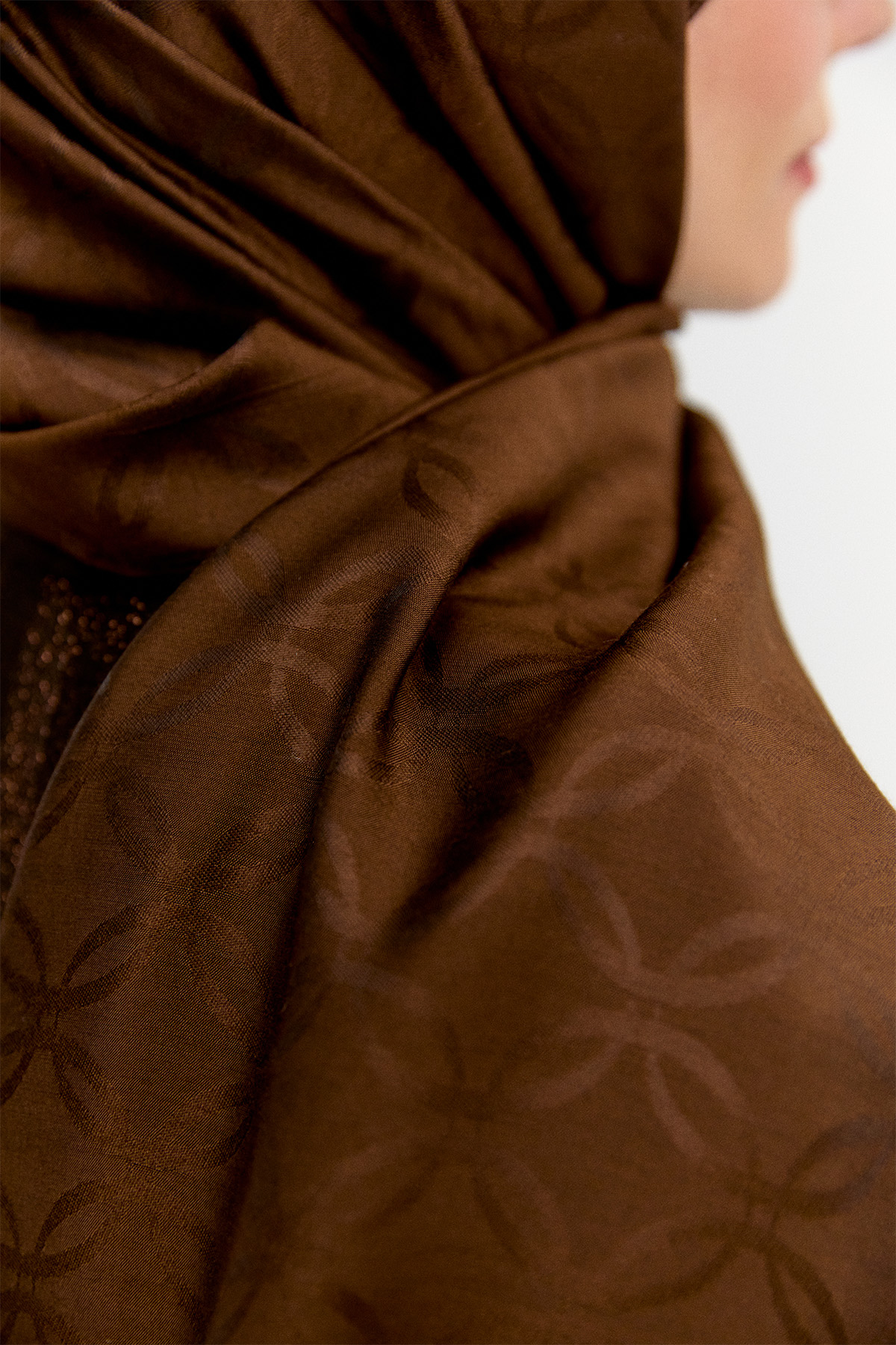 Oval Desenli Yün Modal Şal, Tesettür Giyim