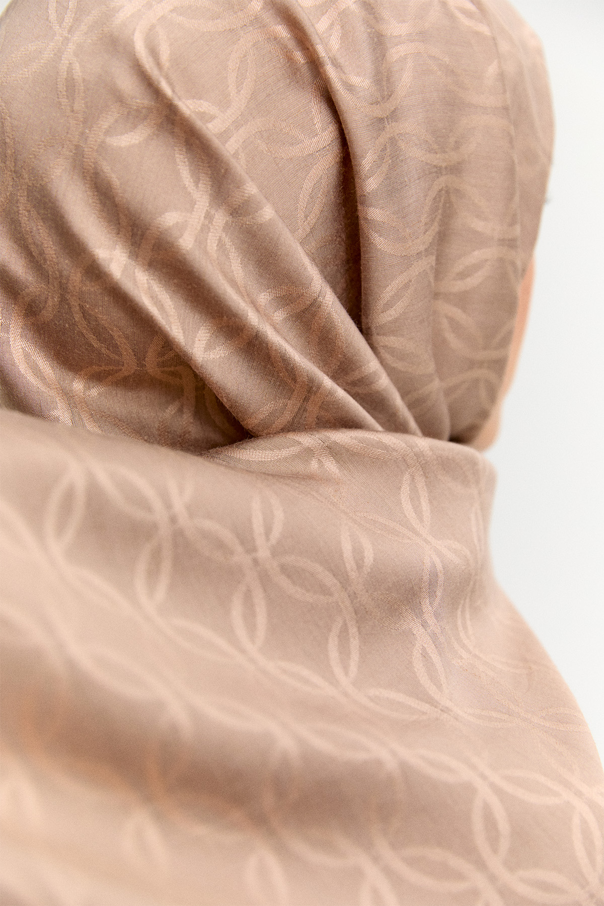 Oval Desenli Yün Modal Şal, Tesettür Giyim