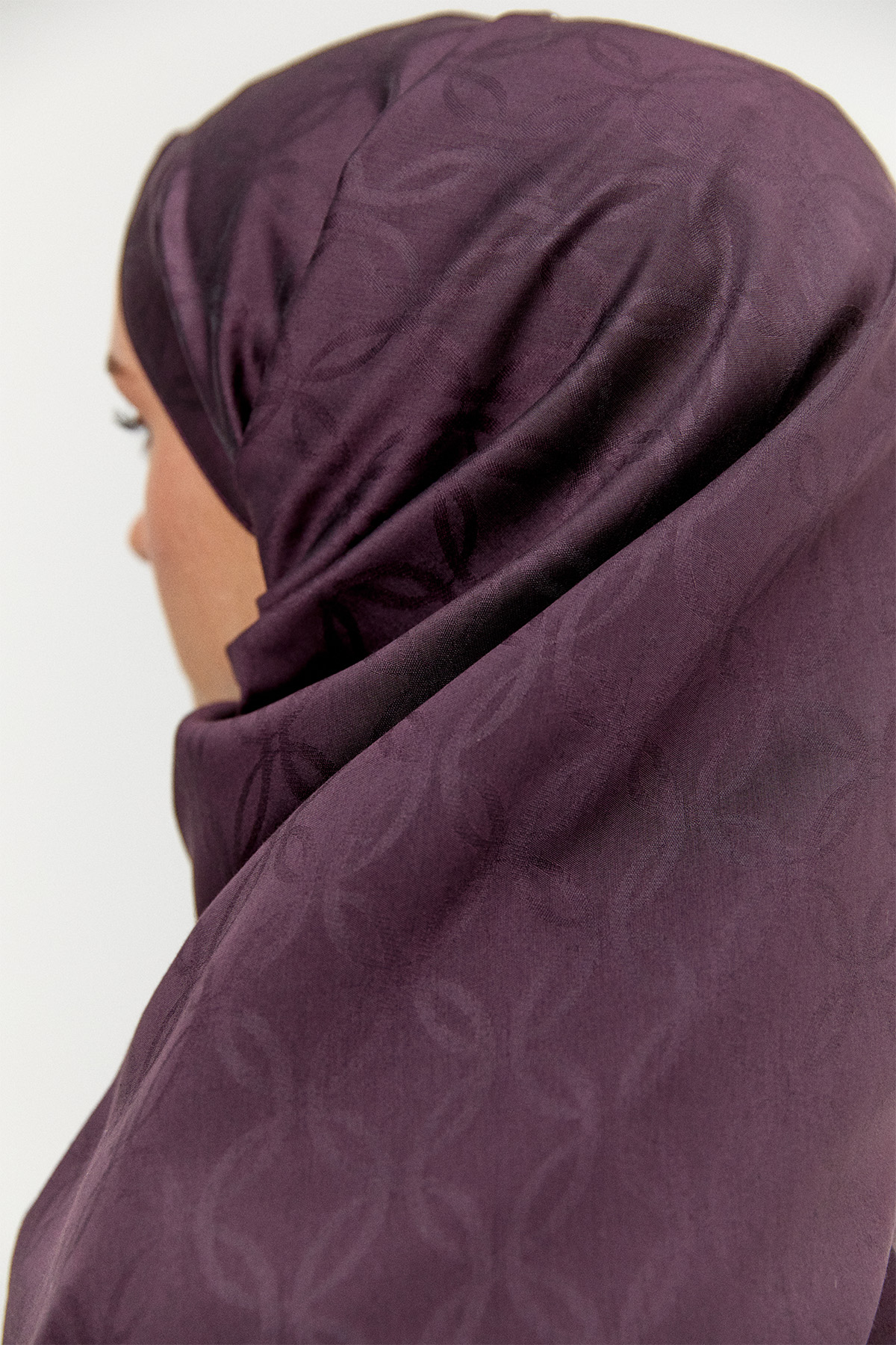 Oval Desenli Yün Modal Şal, Tesettür Giyim