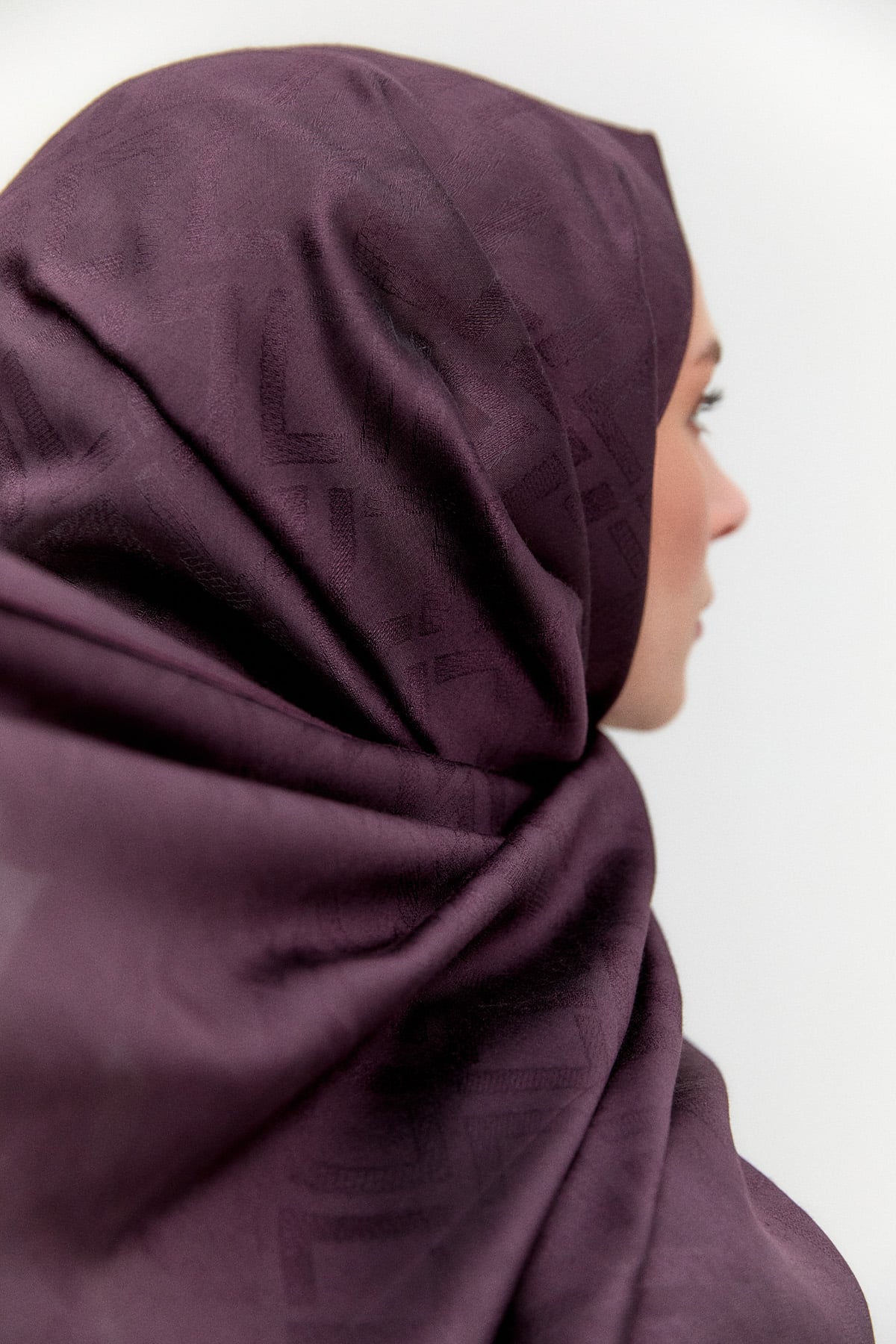 Geometrik Desenli Modal Yün Şal, Tesettür Giyim