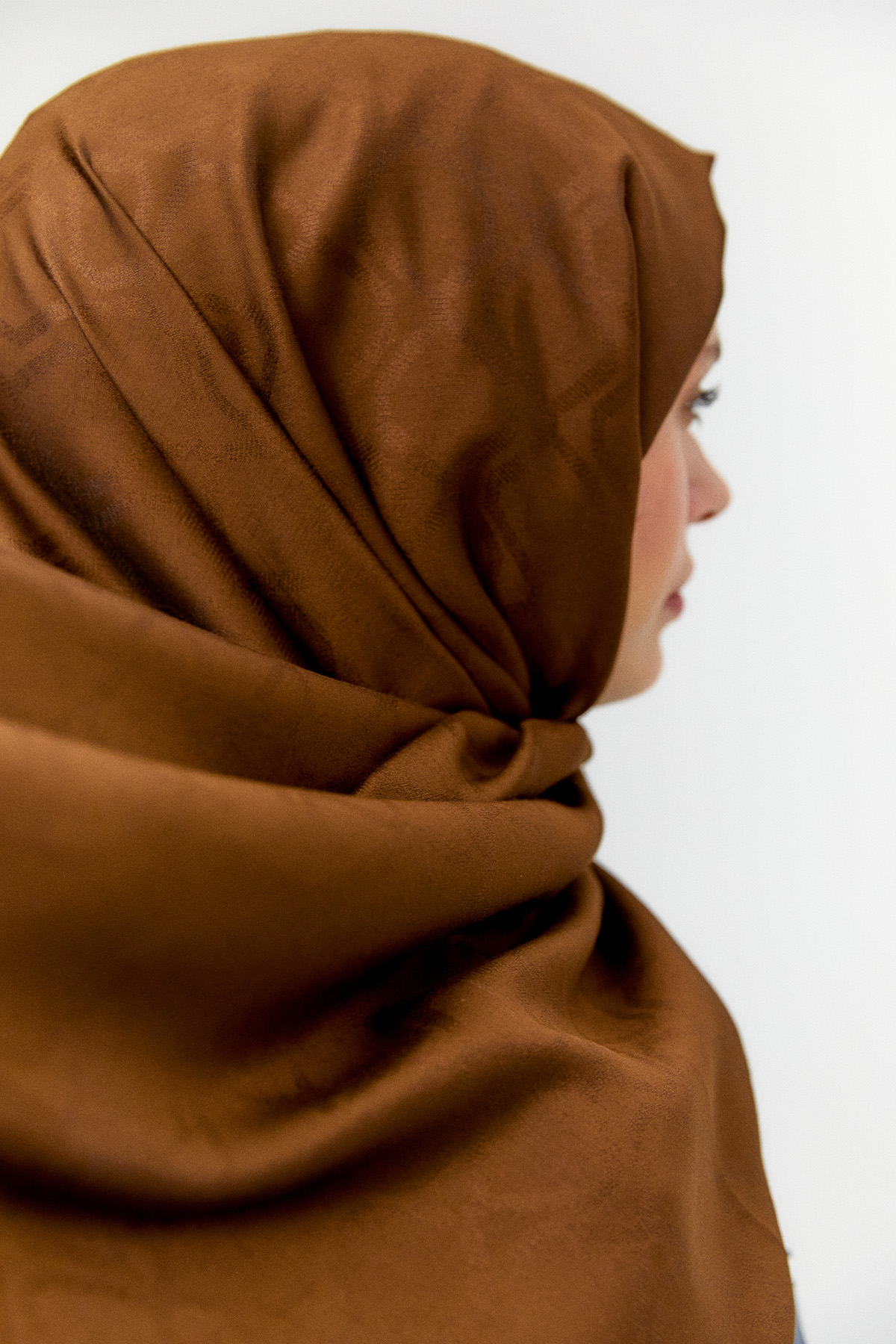 Petek Desenli Yün Modal Şal, Tesettür Giyim