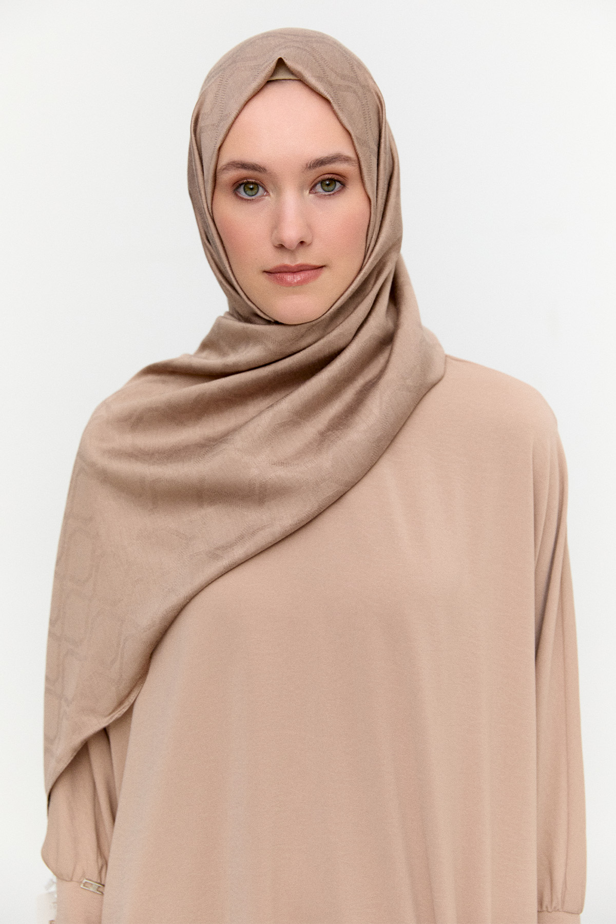 Petek Desenli Yün Modal Şal, Tesettür Giyim