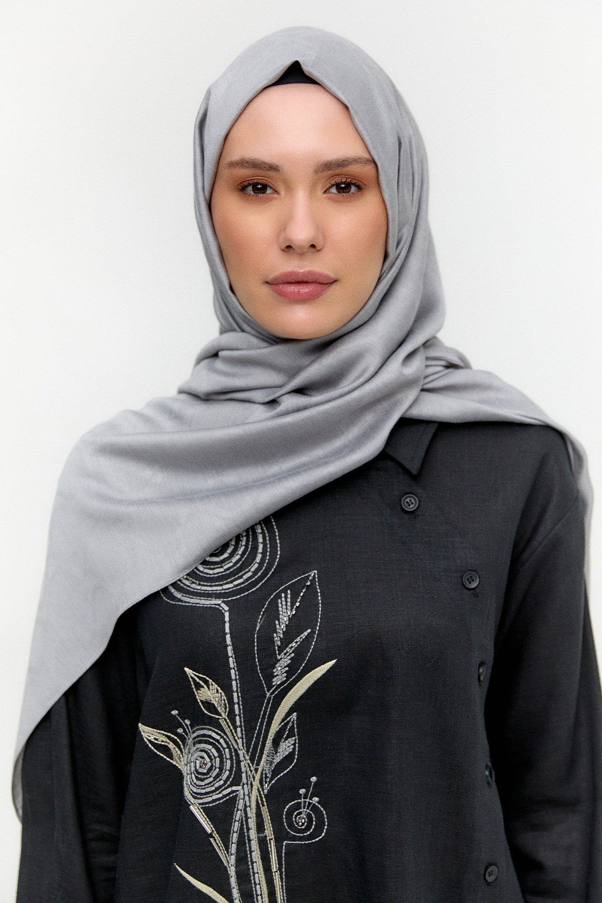 Petek Desenli Yün Modal Şal, Tesettür Giyim