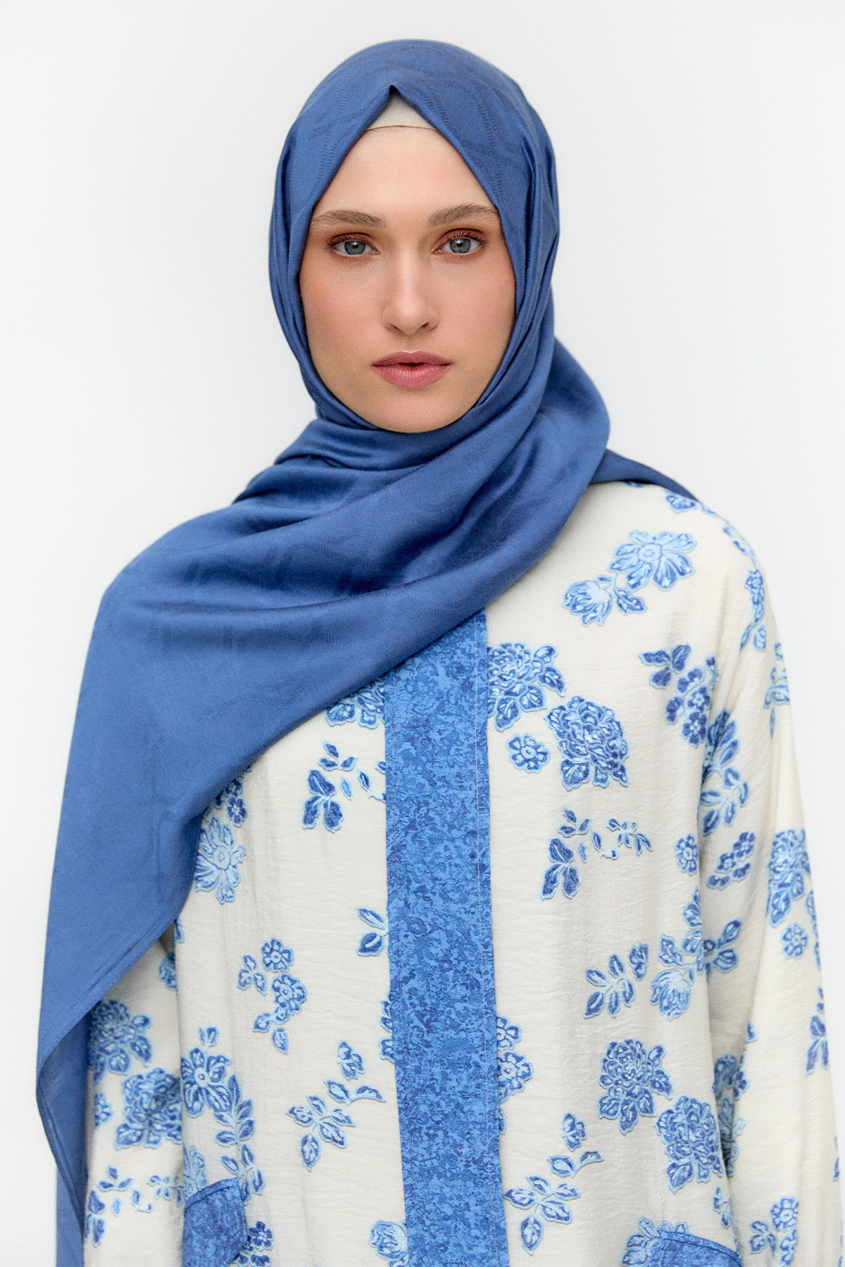 Petek Desenli Yün Modal Şal, Tesettür Giyim