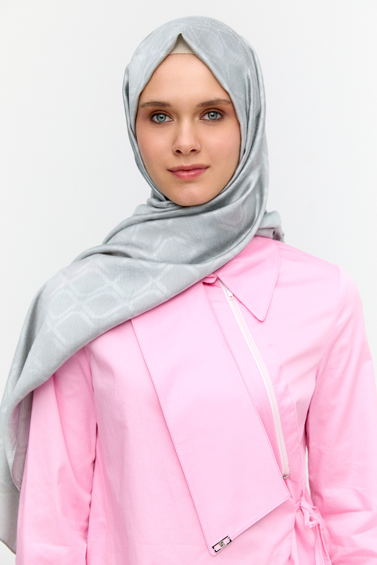 Petek Desenli Yün Modal Şal, Tesettür Giyim