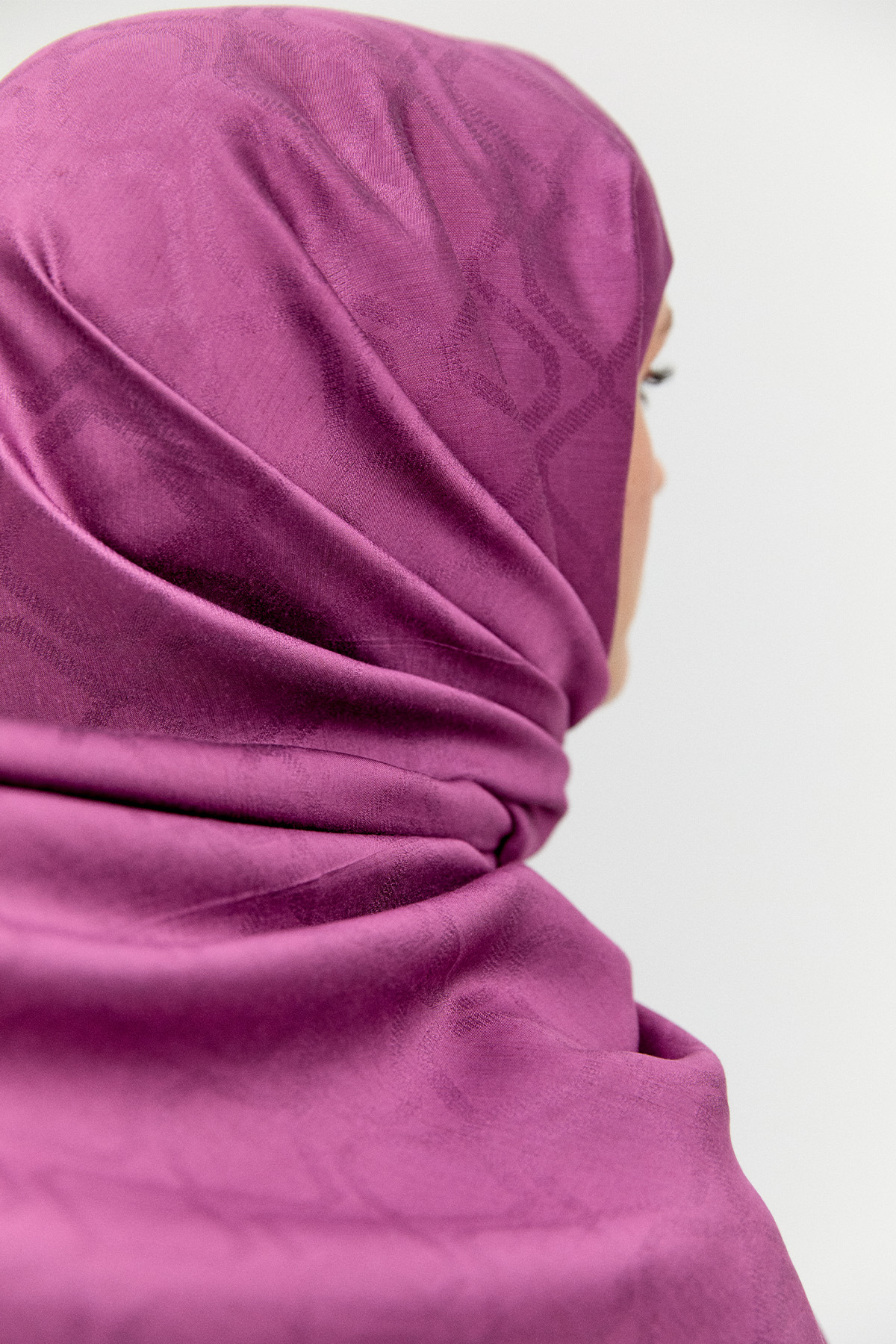 Petek Desenli Yün Modal Şal, Tesettür Giyim