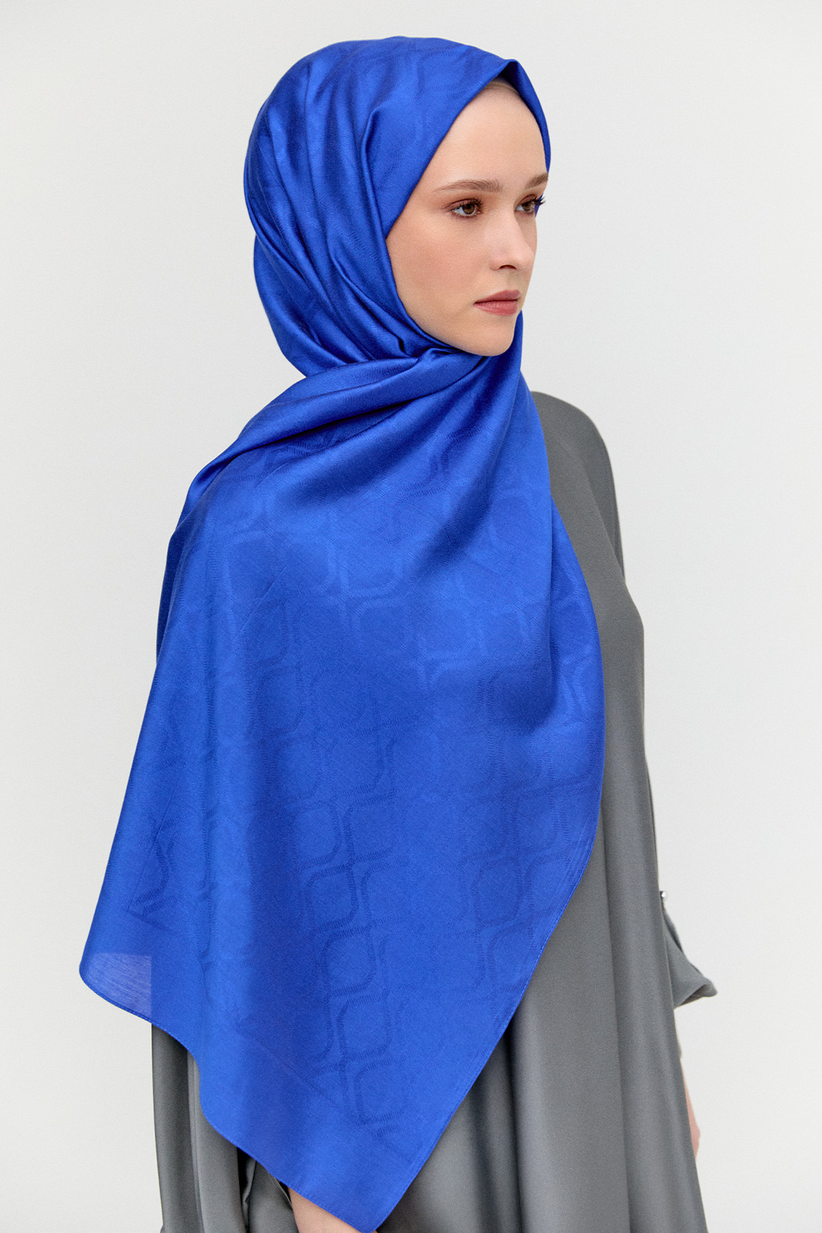 Petek Desenli Yün Modal Şal, Tesettür Giyim