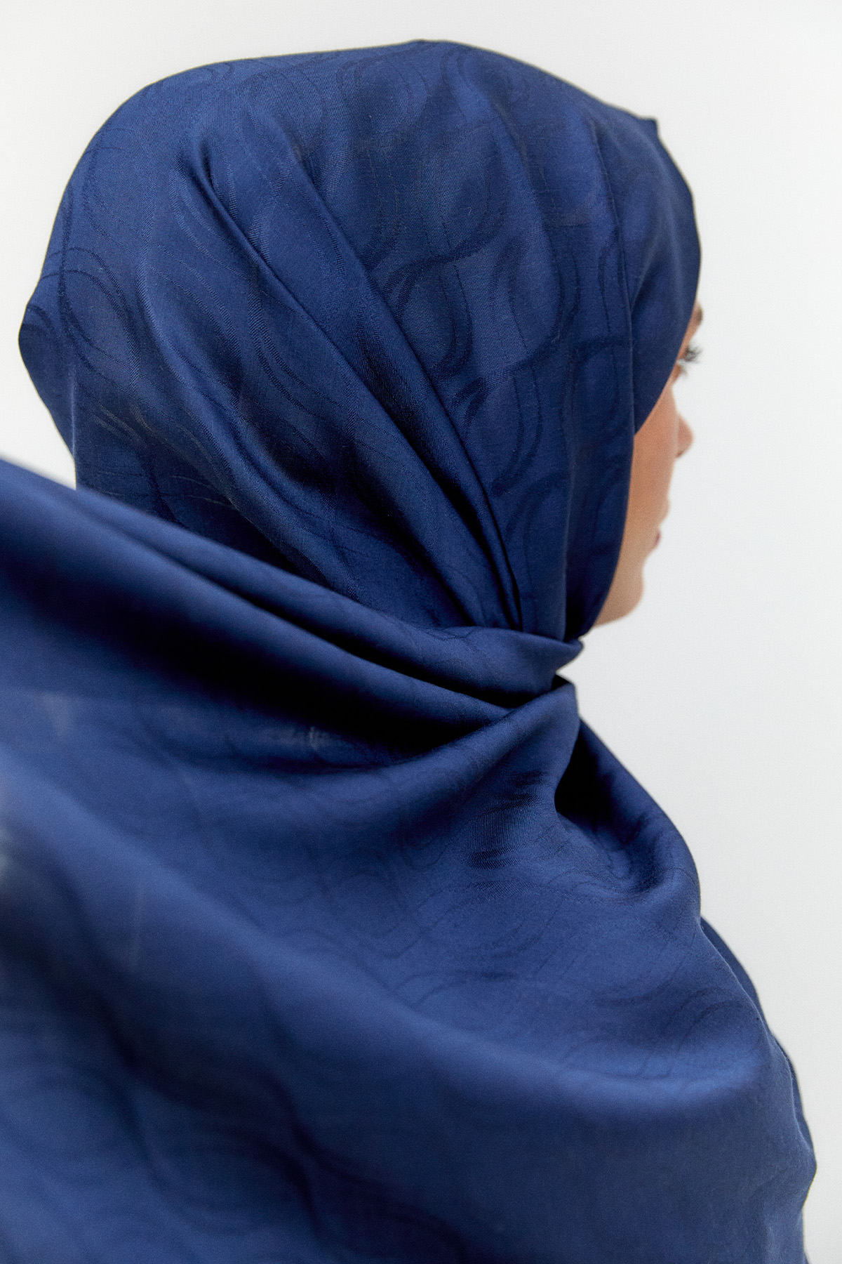 Sarmal Desenli Modal Yün Şal, Tesettür Giyim