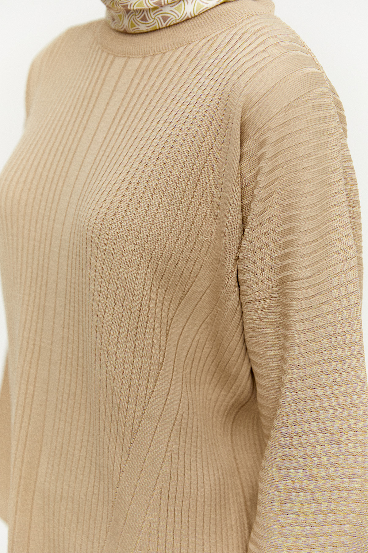 Etekli Triko İkili Takım