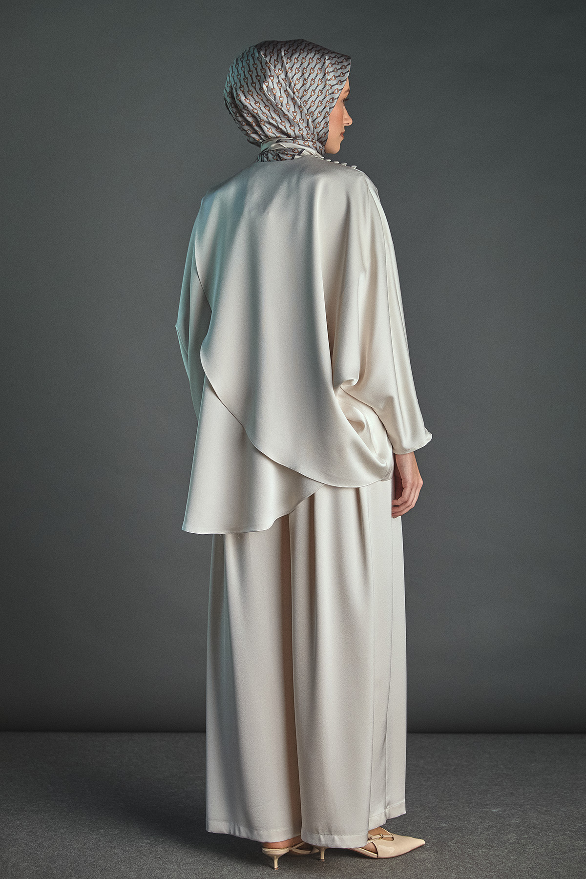 Anvelop Kesim İkili Saten Takım