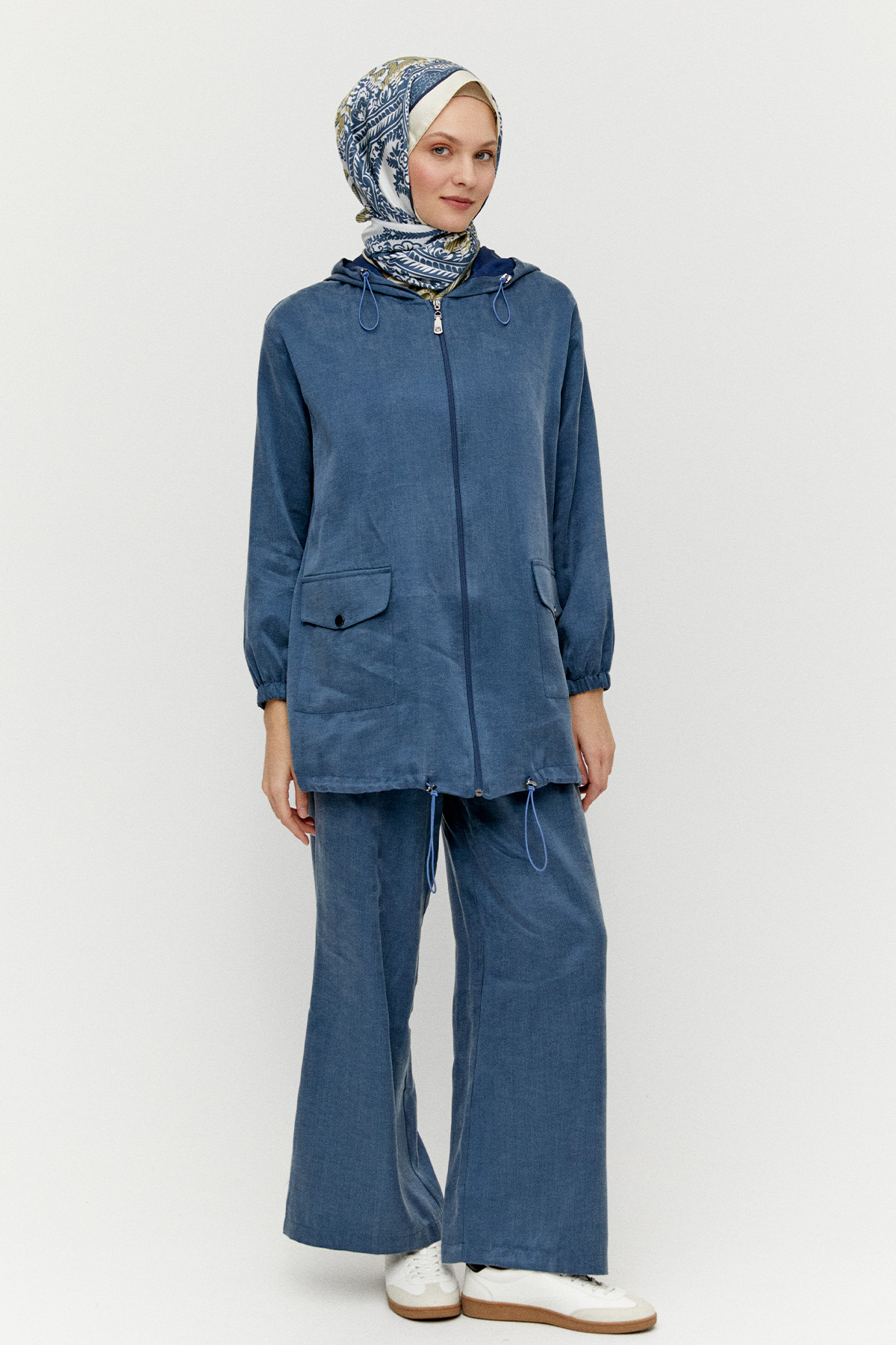 Kapüşonlu Pamuklu İkili Takım