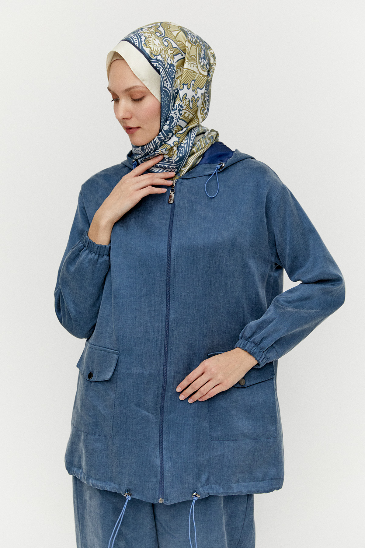 Kapüşonlu Pamuklu İkili Takım