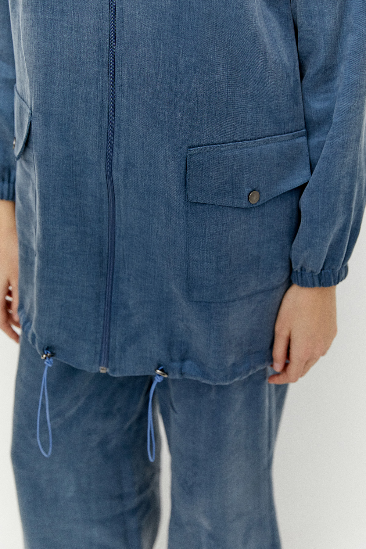 Kapüşonlu Pamuklu İkili Takım