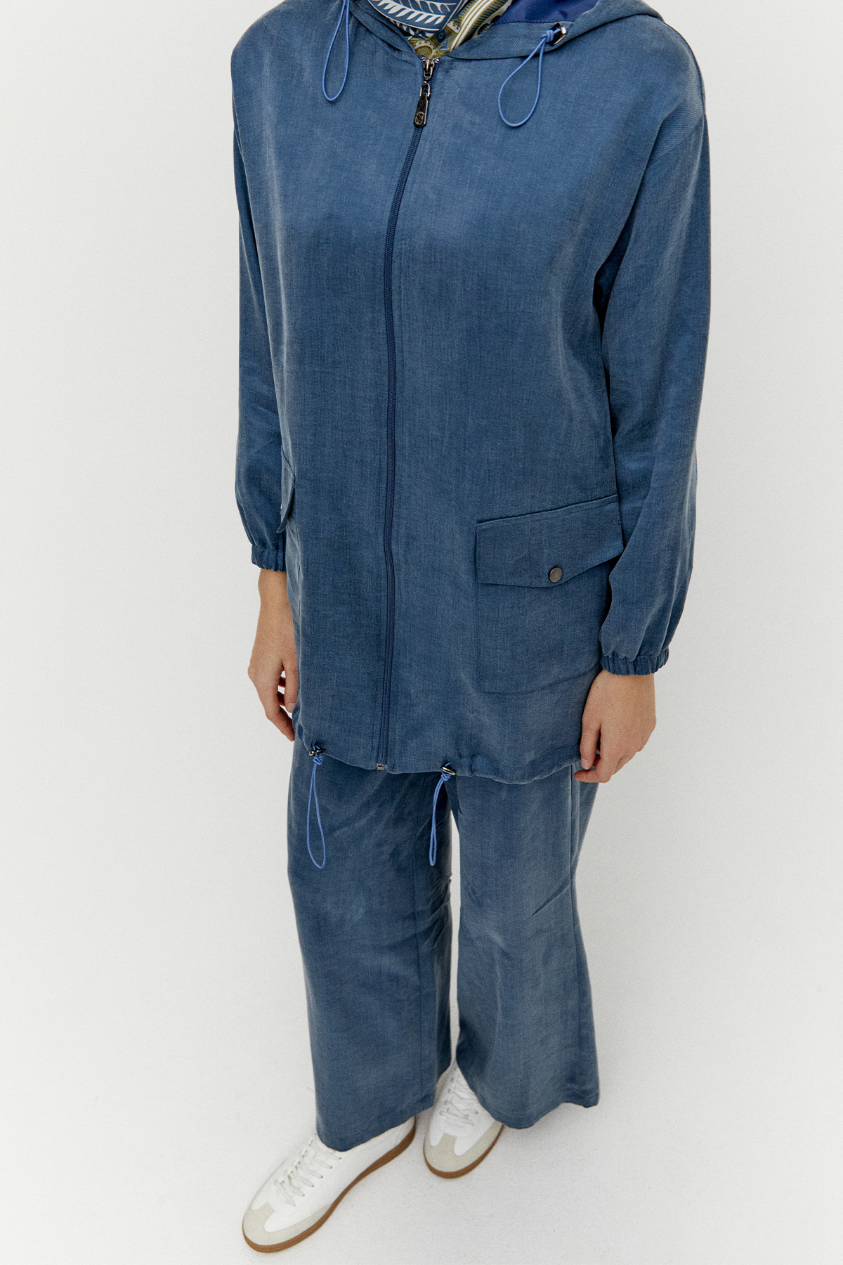 Kapüşonlu Pamuklu İkili Takım